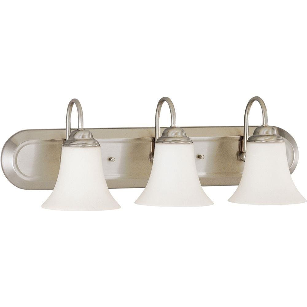  LW-SC527885 24-in 3-Light Brushed Nickel Transitional Vanity Light Bar
