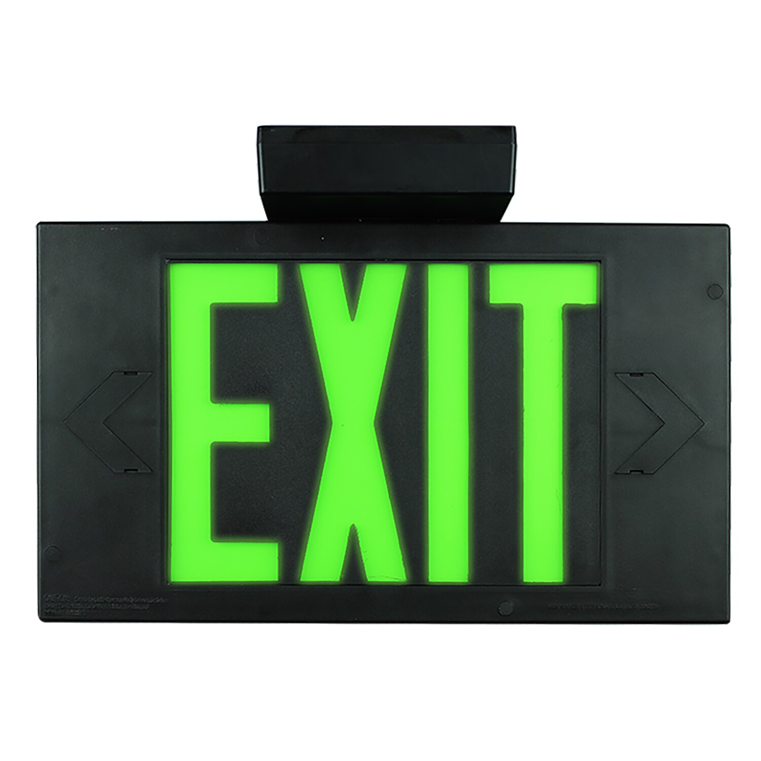 LimeLite Green Electroluminescent Exit Light in the Emergency & Exit ...