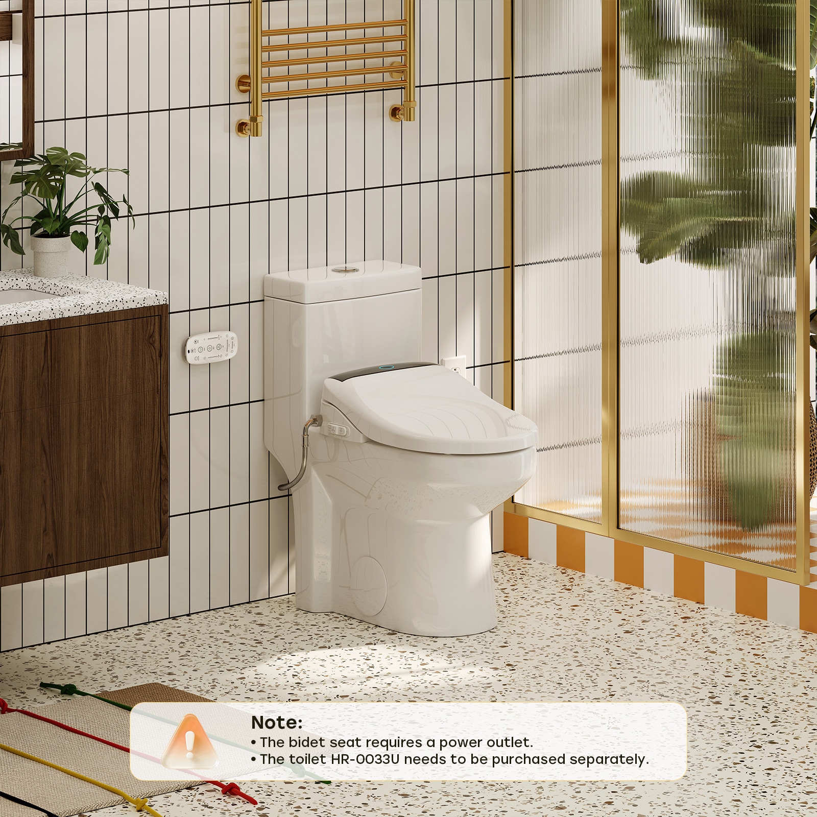 HOROW HR-B0503 Bidet-Toilet-Seats - View #2