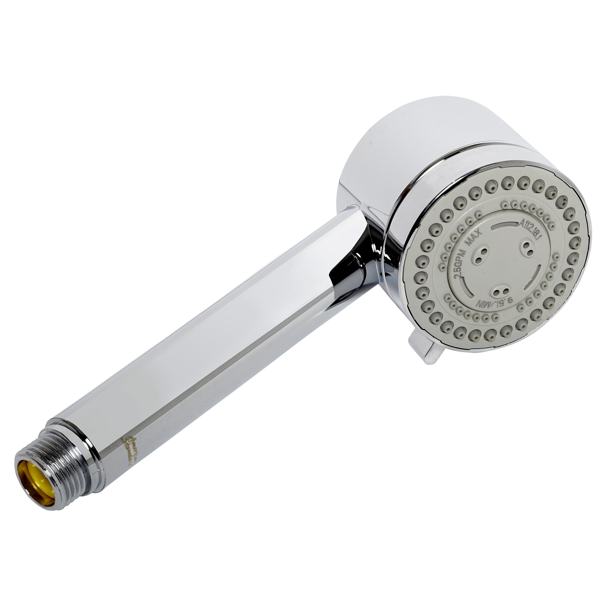American Standard 1660510.002 Polished Chrome 3.375-in Round Handheld Shower Head 2.5-GPM (9.5-LPM)