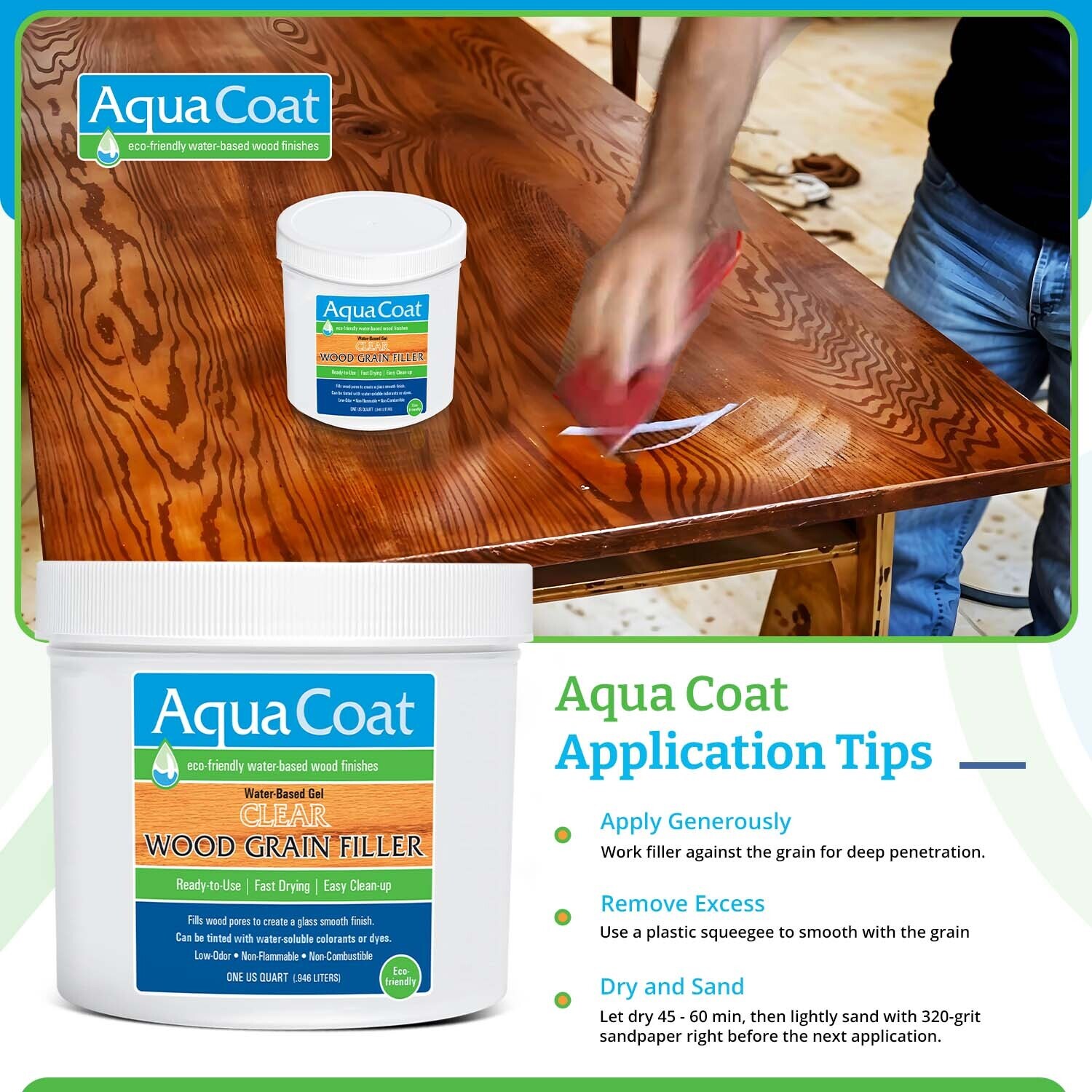 Aqua Coat 300-000-02 Wood-Filler - View #6