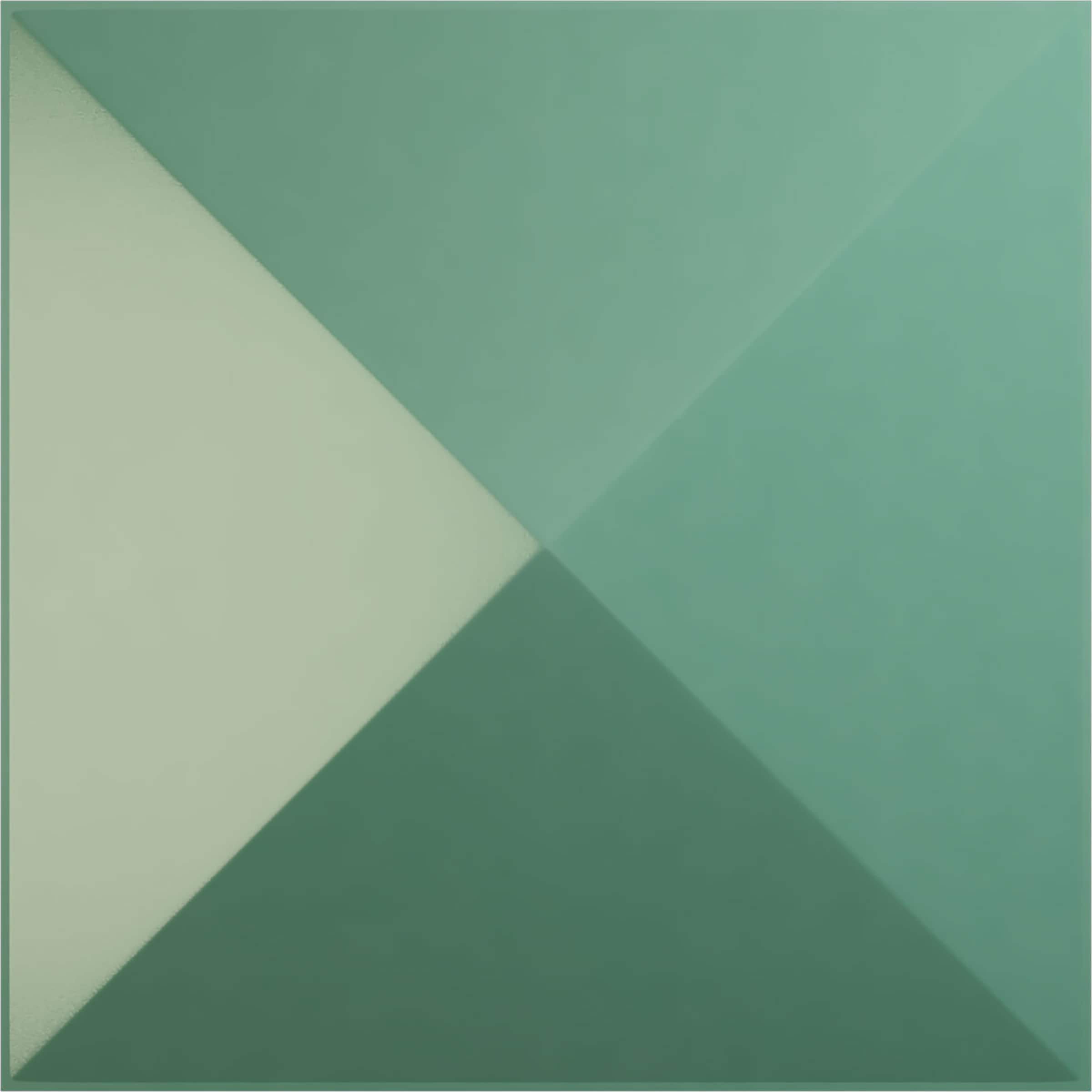 Ekena Millwork WP12X12SKFSM 11-7/8-in x 11-7/8-in Embossed Paintable/Stainable Green PVC Wall Panel ( 0.98-sq ft )