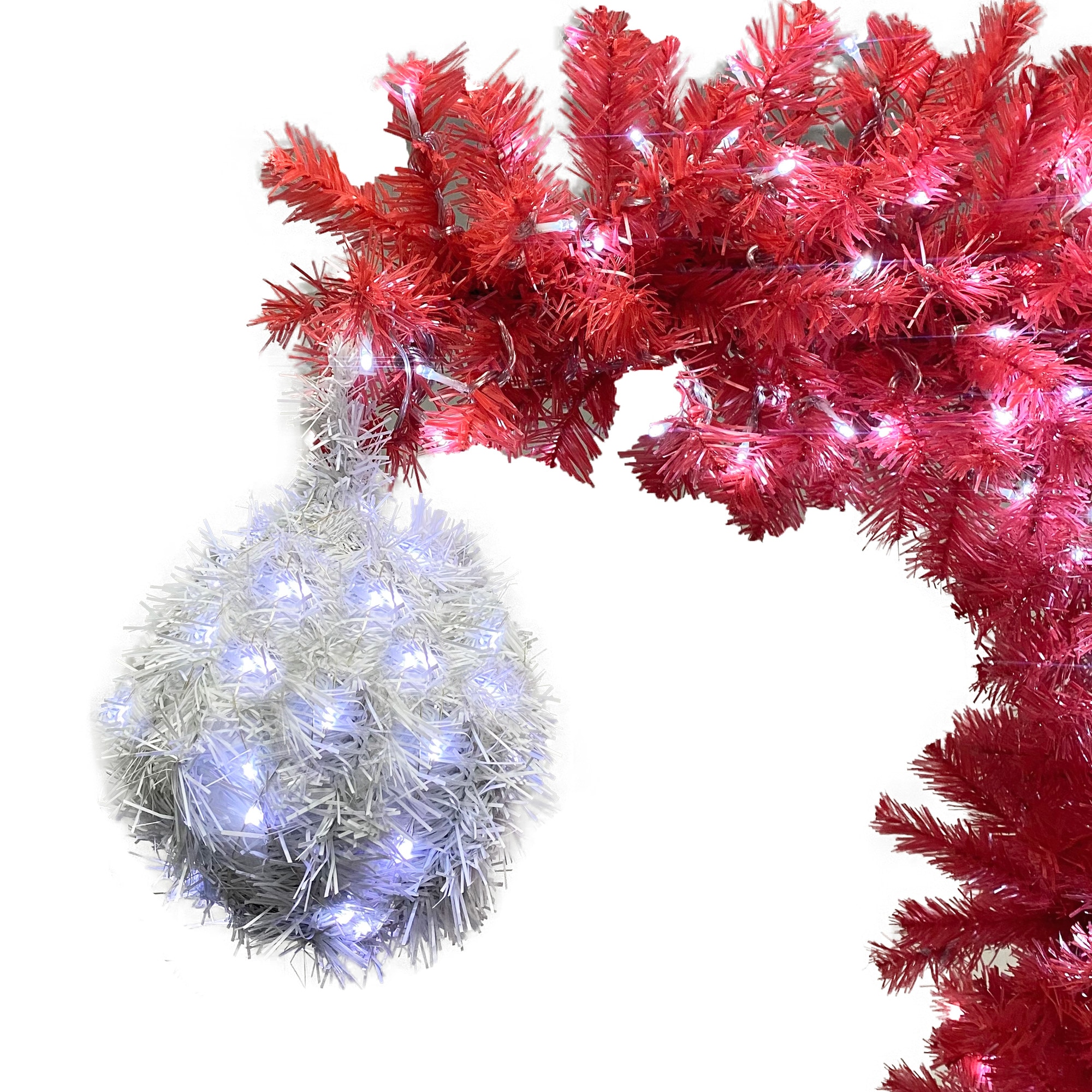 WELLFOR CR-K-M0545WH Artificial-Christmas-Trees - View #9