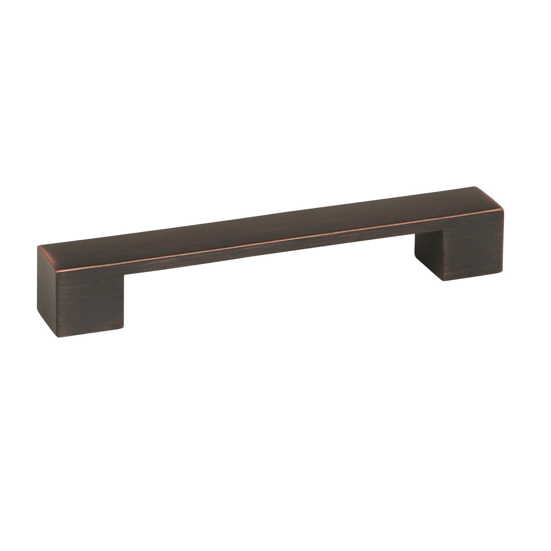 Amerock 2000842 Monument 5-1/16-in Center to Center Oil Rubbed Bronze Rectangular Bar Drawer Pulls