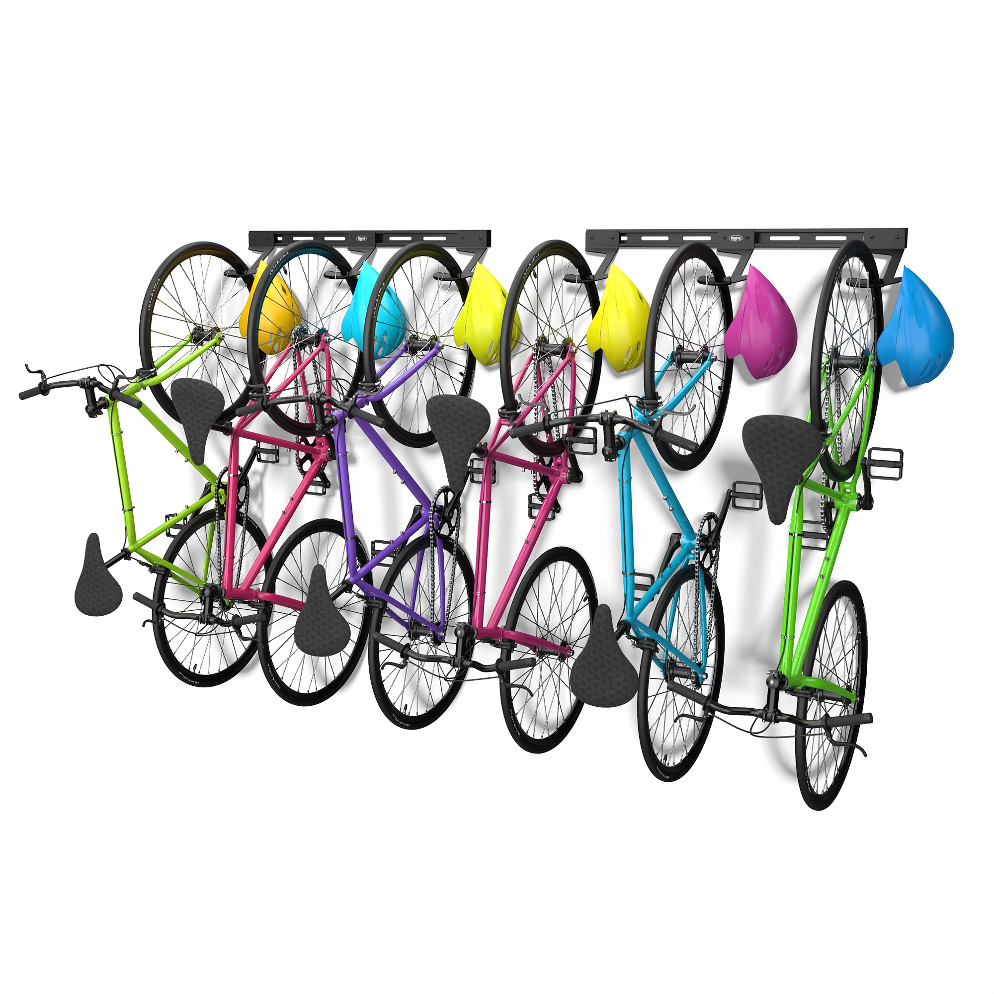  6 Pack Heavy Duty Bike Hook, 7.5 Inches, Capacity 100LBS,  Bike Hooks For Garage Wall And Bike Hooks For Garage Ceiling