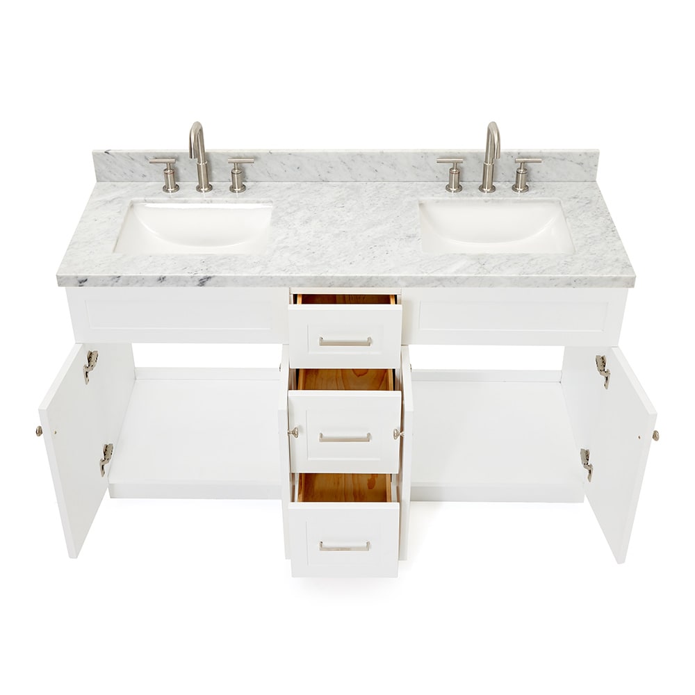 ARIEL F061DCWRVOWHT Bath-Vanity-Combo - View #6