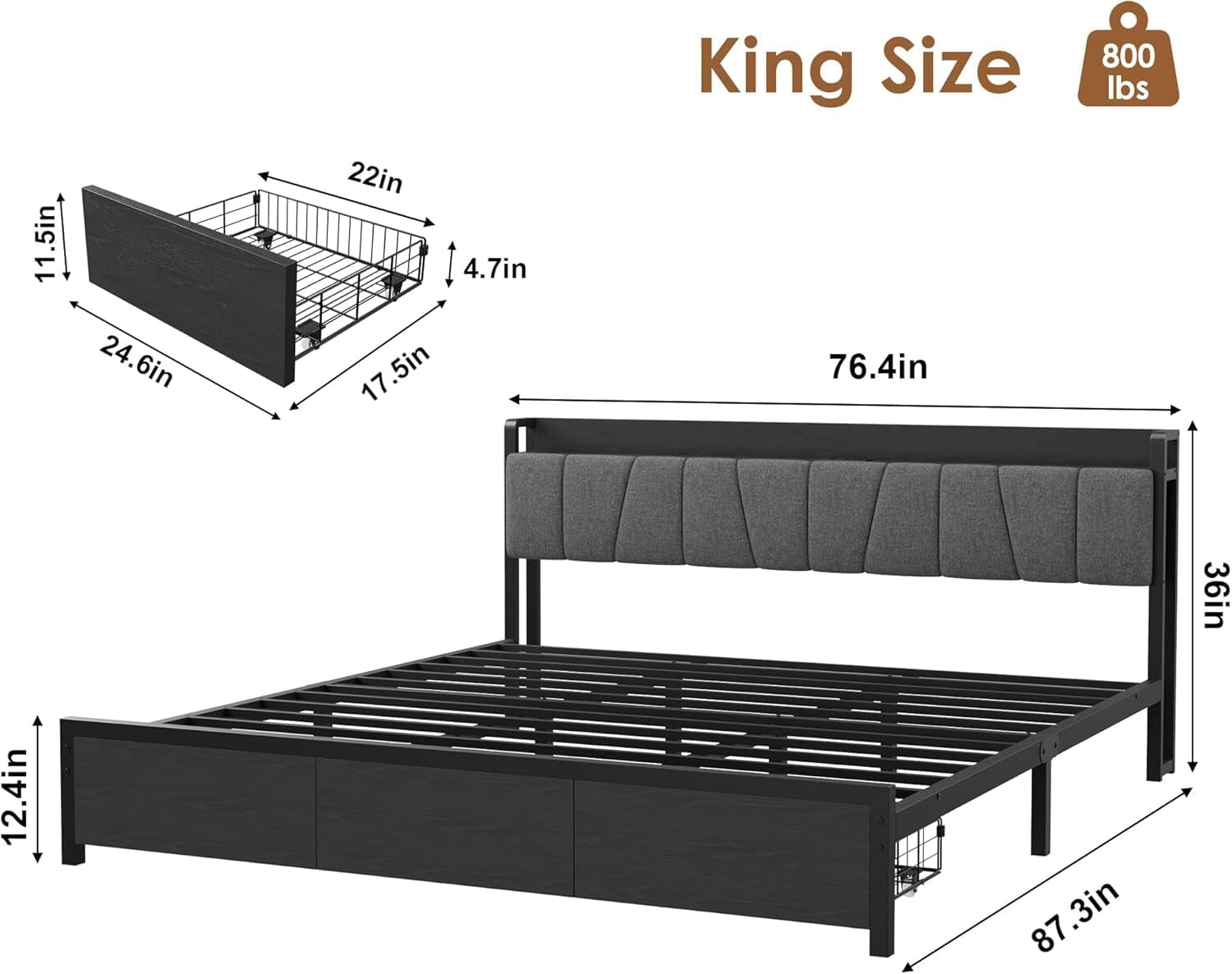 GAOMON LSPPJOK-H2QTZB6SCM beds - View #5