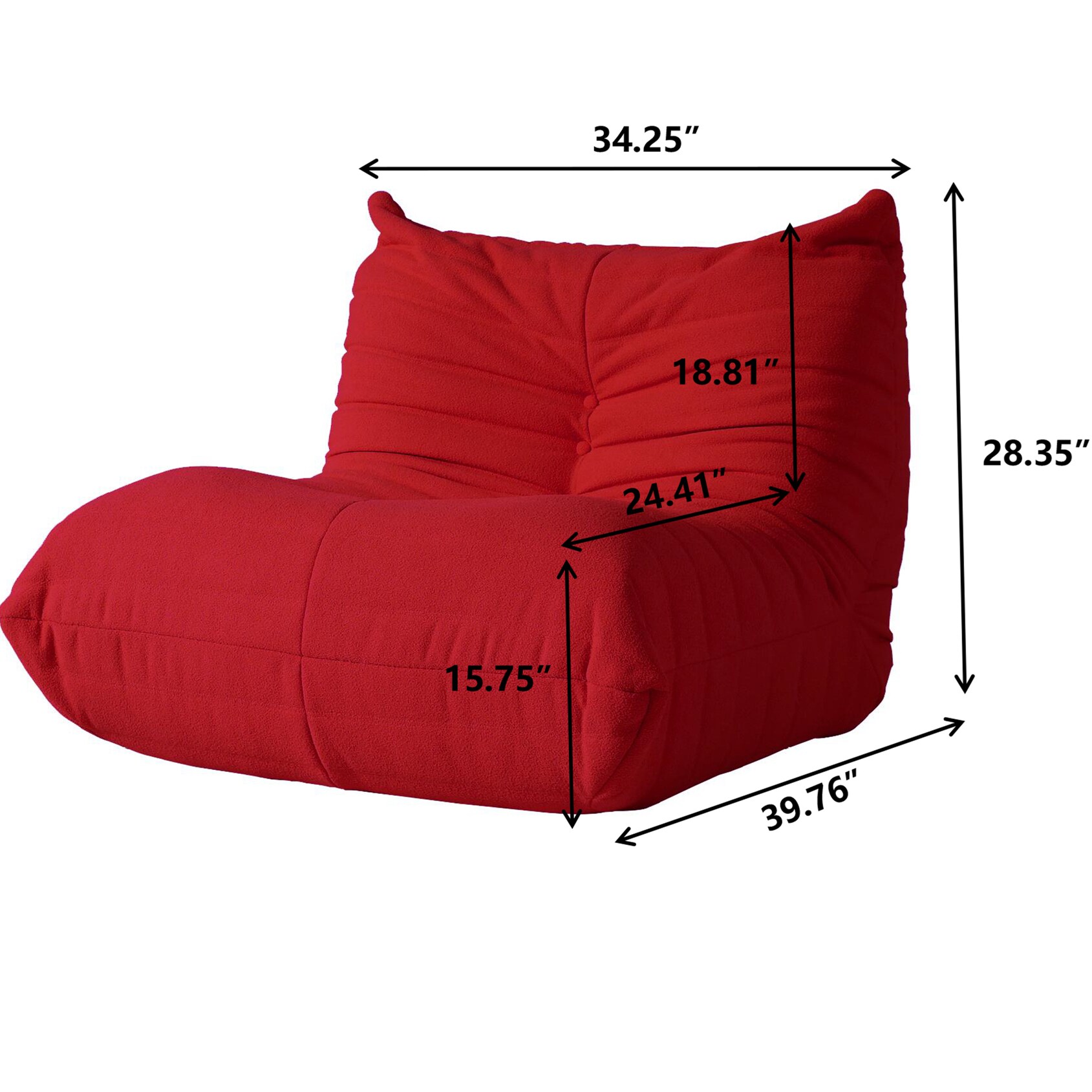 BuotiqHom DH-S1-117RE Sofas-Loveseats - View #5