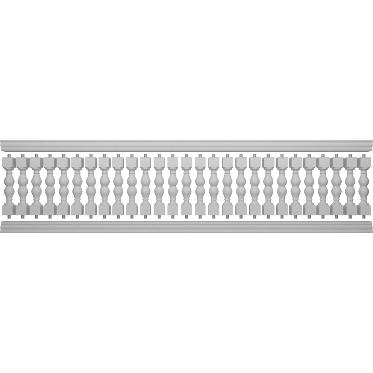 Ekena Millwork BALK42X180AVA railings - View #5
