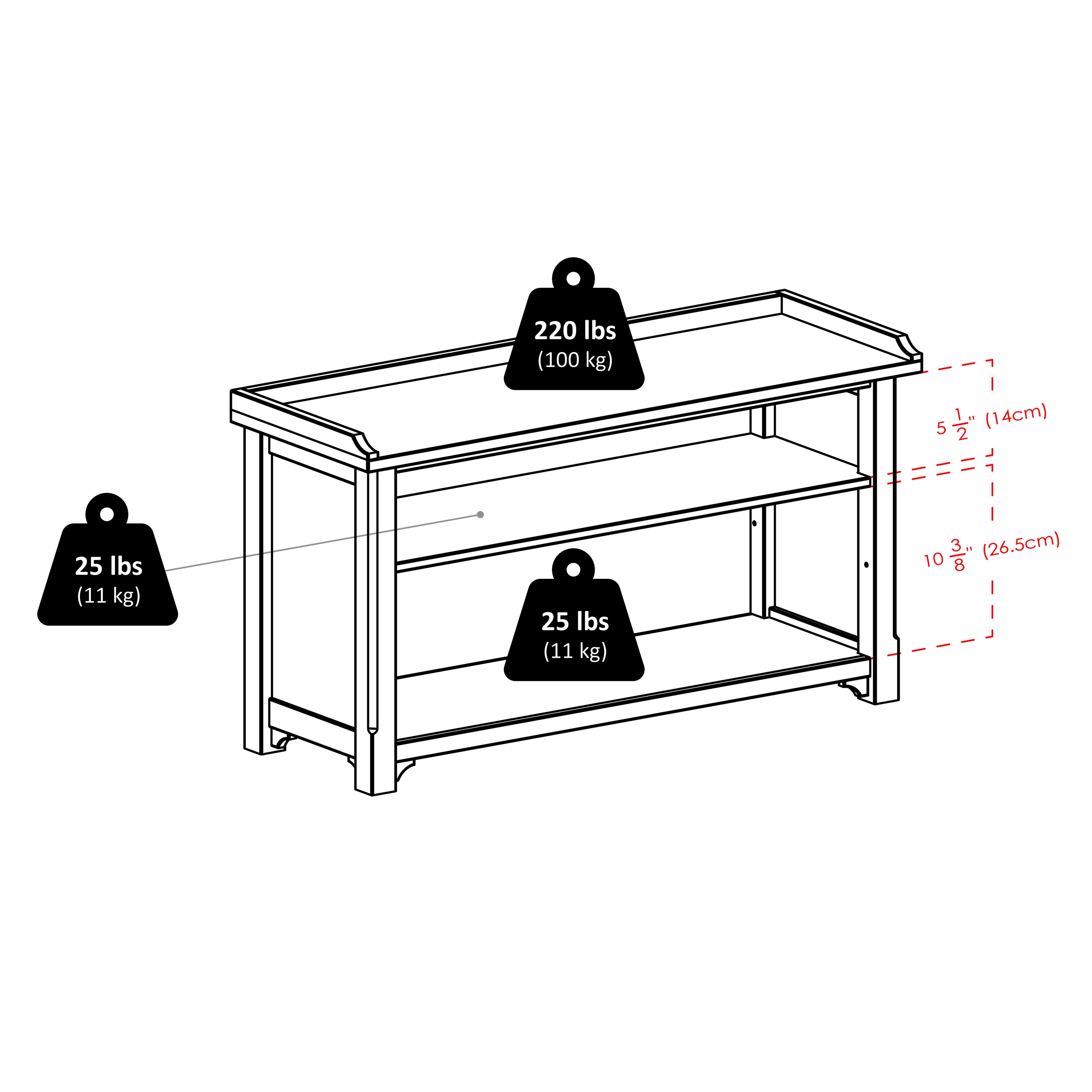 Winsome Wood 94481 bench - View #10