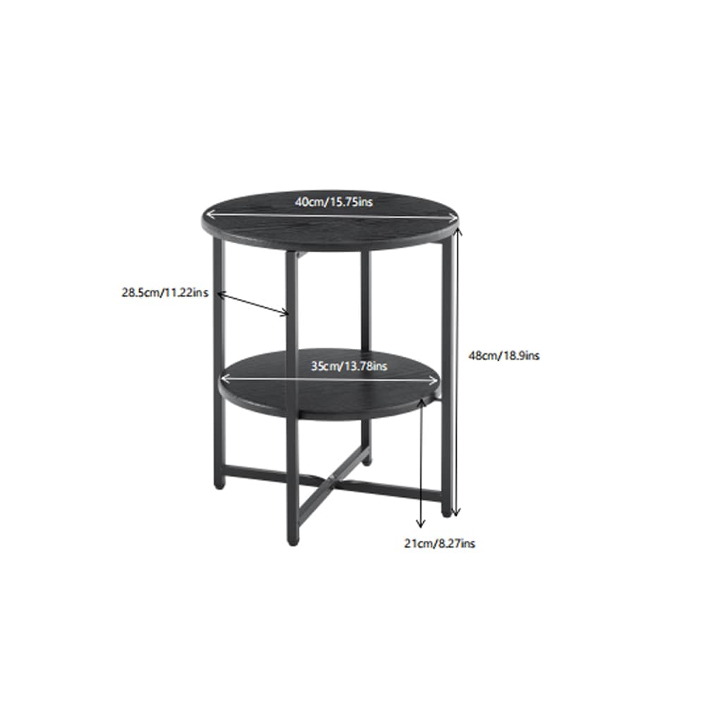 Clihome CL-CN1-GR End-Tables - View #4