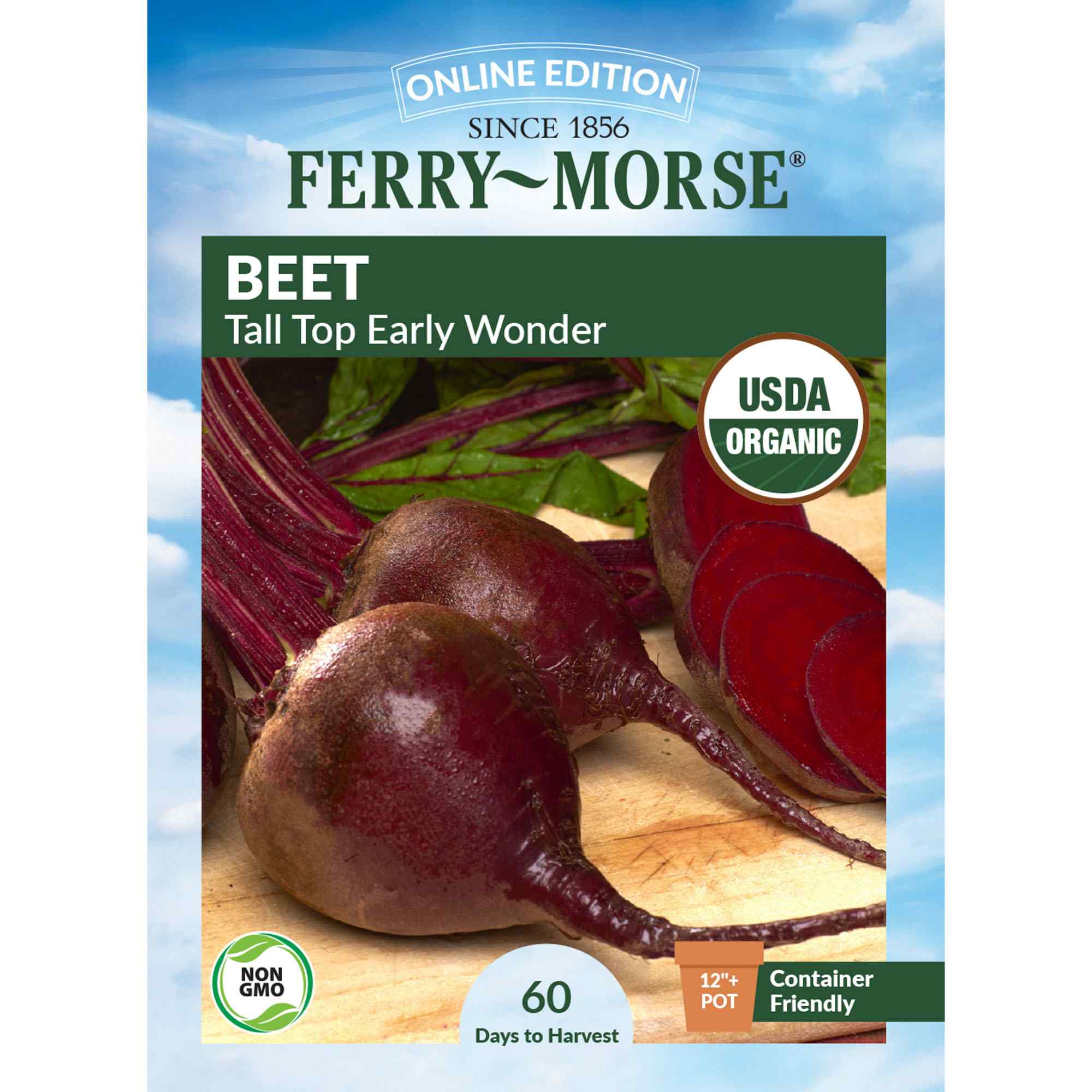 Ferry-Morse LC25.1310 Organic Beet Seeds 5.3 Gram(s)