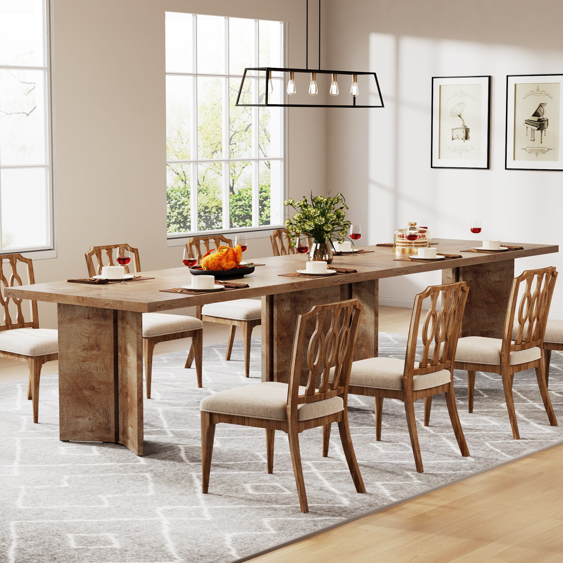 Tribesigns LWFD-JW1031 Dining-Tables - View #7