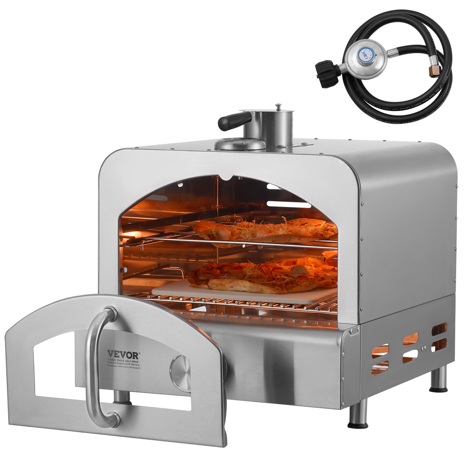 VEVOR TMSPSL13YCMB1PULCV0 Outdoor-Pizza-Ovens - View #10