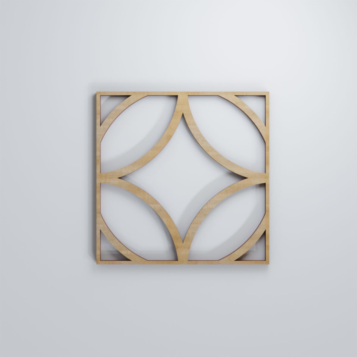 Ekena Millwork WALW08X08X0375CROHI Wall-Panels - View #2