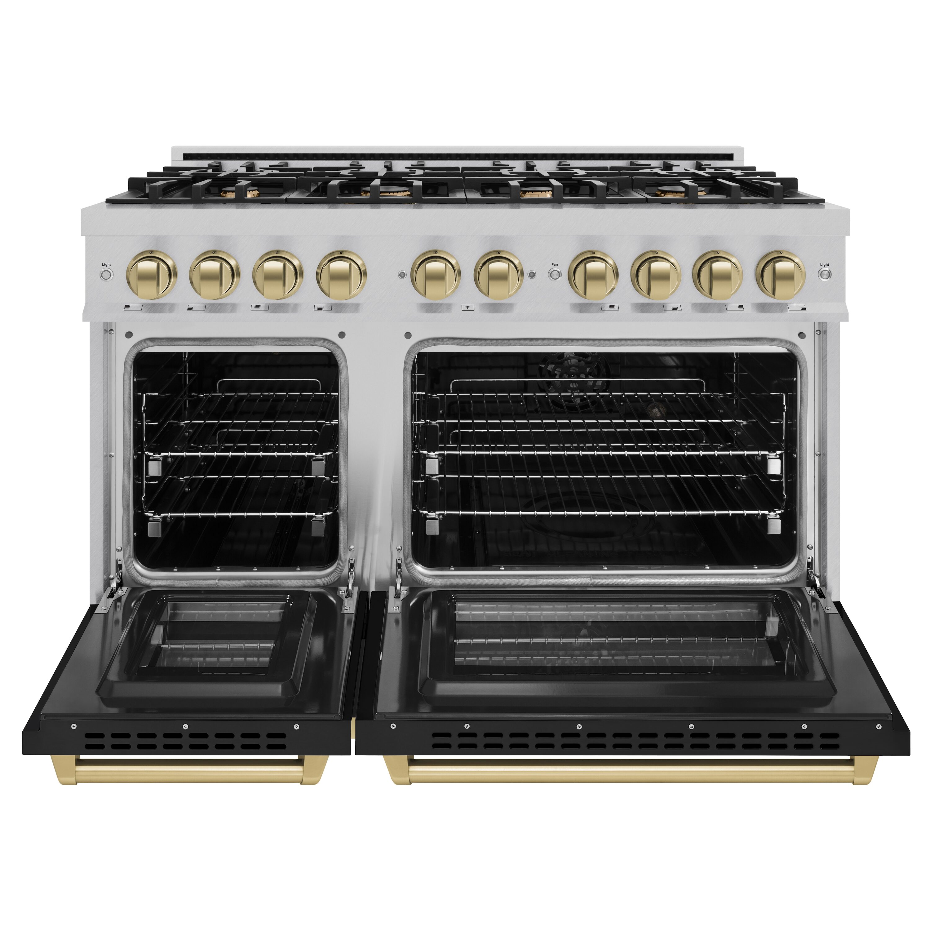 ZLINE KITCHEN & BATH HDRSZ-BLM-48-CB Double-Dual-Fuel-Ranges - View #5