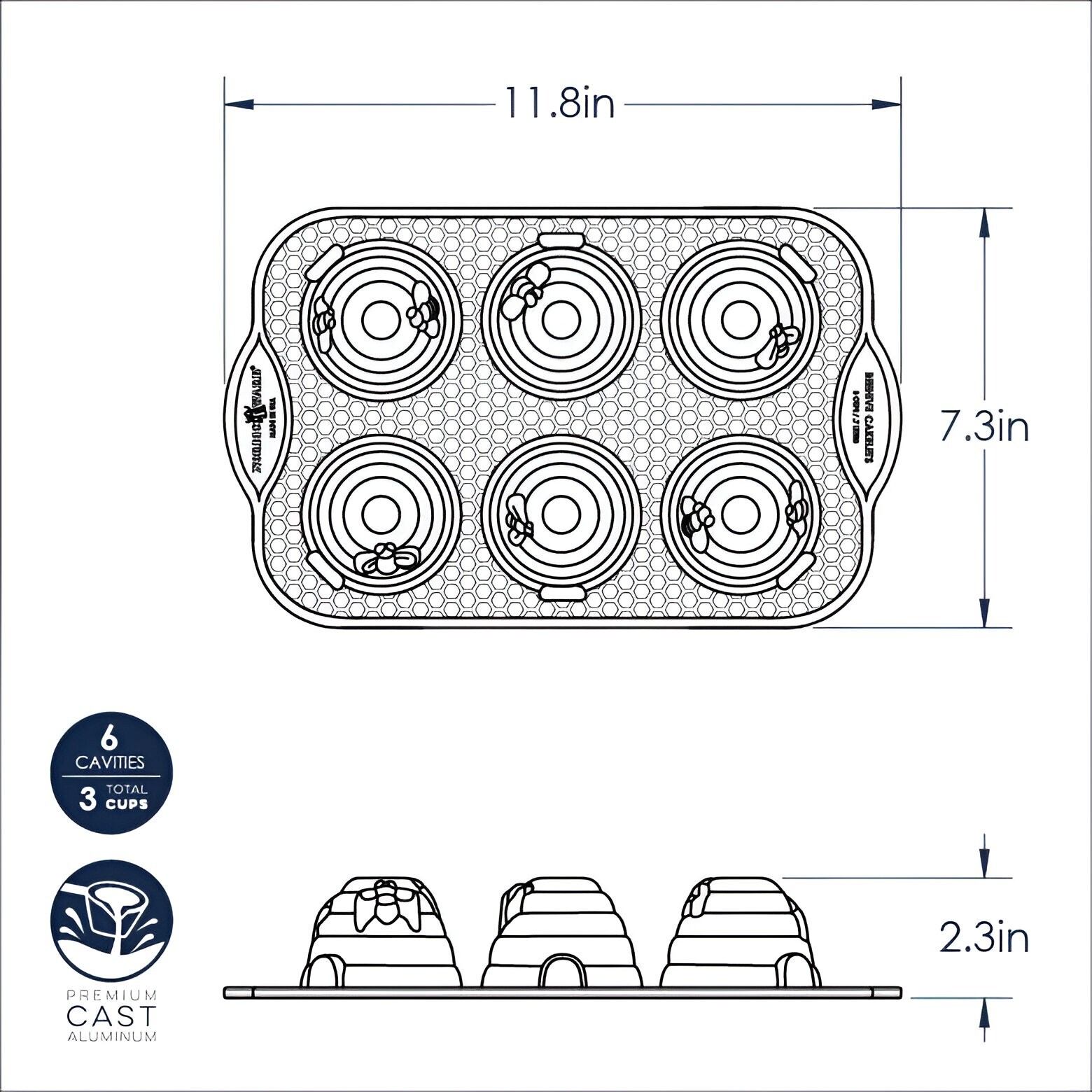 Nordic Ware 011172907776 bakeware - View #3