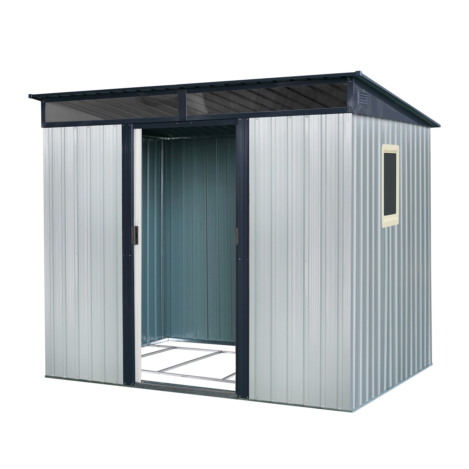 Kahomvis WWC-2QP211-34 Metal-Storage-Buildings-Sheds - View #9