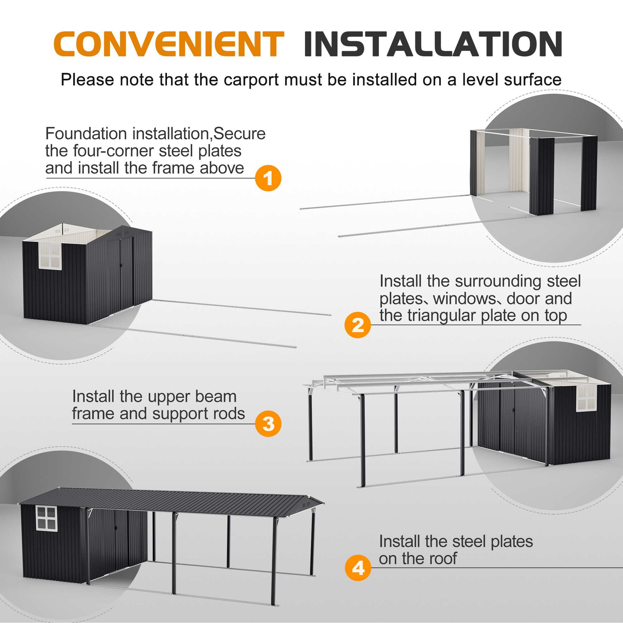 Mondawe MO-WC50037 Carport-Covers - View #12
