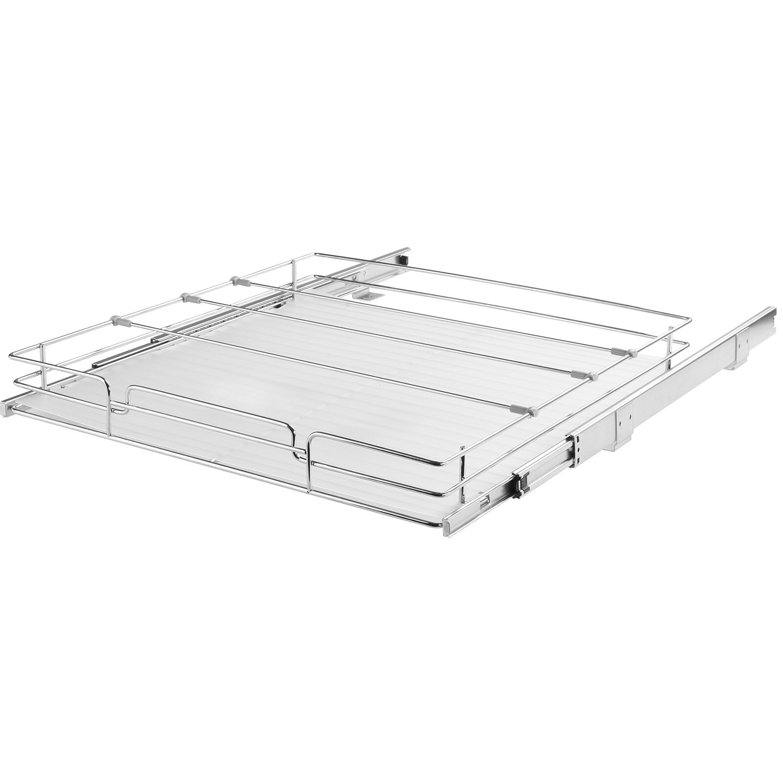 GIVIMO 21.5 x 21-in Pull-Out Cabinet Organizer - Heavy-Duty Slide-Out Pantry Shelf Steel Drawer for Under-Sink Storage 23 x 22-in Cabinet Install #LW102GIVSS2786