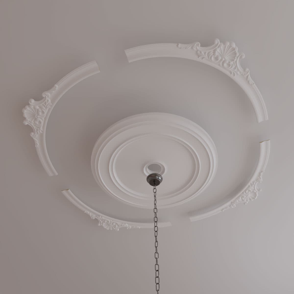 Ekena Millwork CRK66SH Ceiling-Rings - View #8