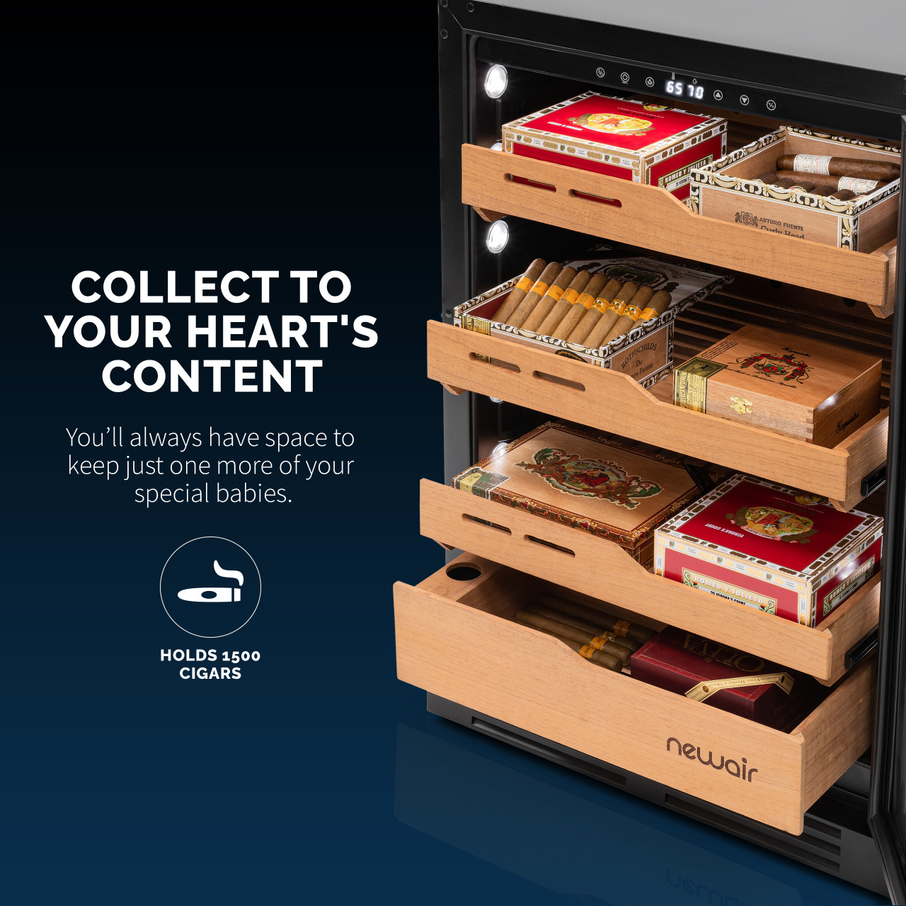 NewAir NCH1K5BK00 humidors - View #4