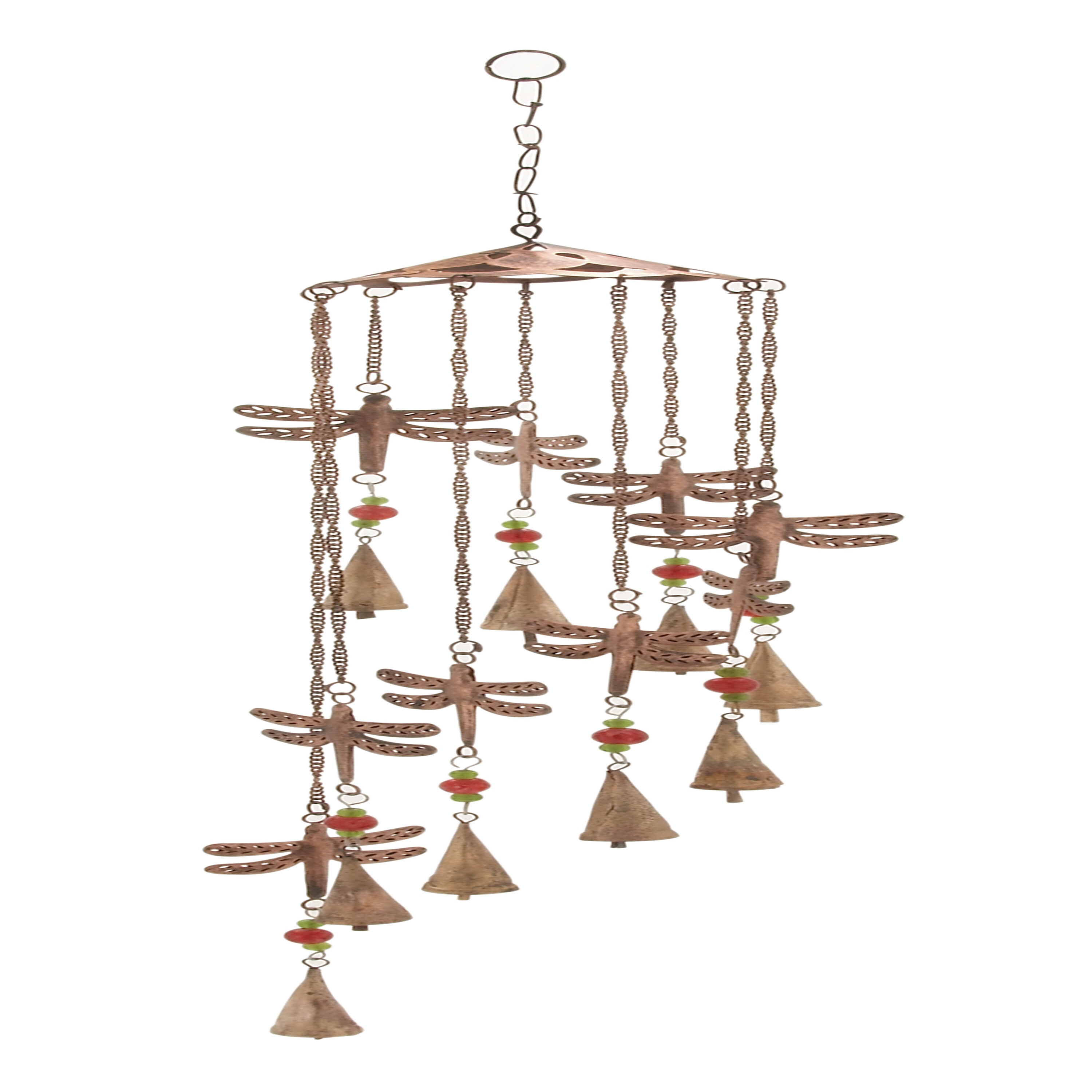 Grayson Lane 36-in Brass Metal Bell Wind Chime in the Wind Chimes ...