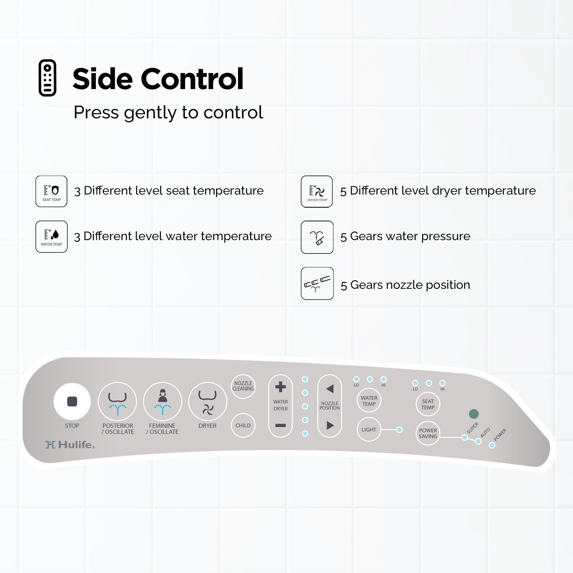 Hulife HLB-4000EC Bidet-Toilet-Seats - View #6