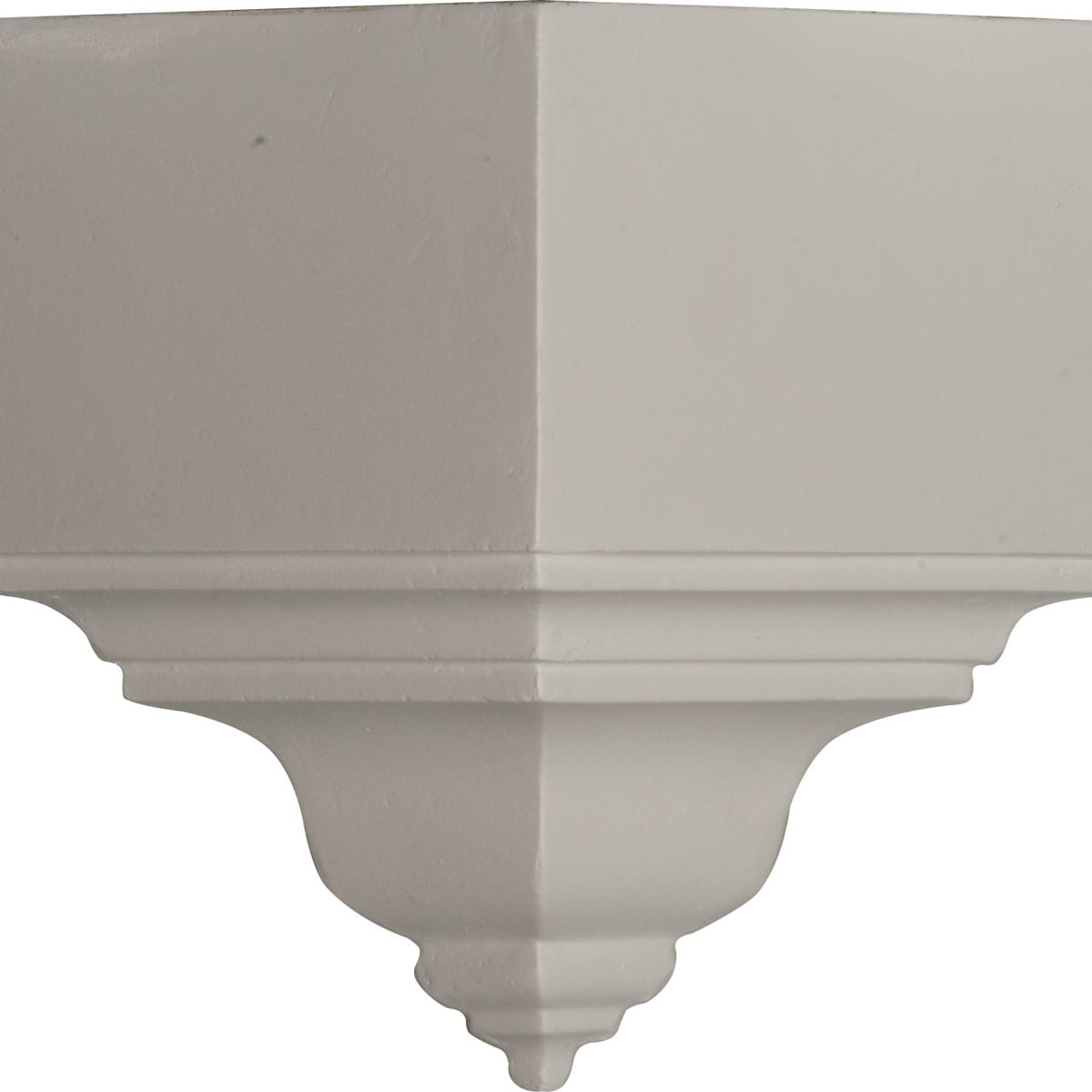Primed Polyurethane Crown Moulding Outside Corner Block