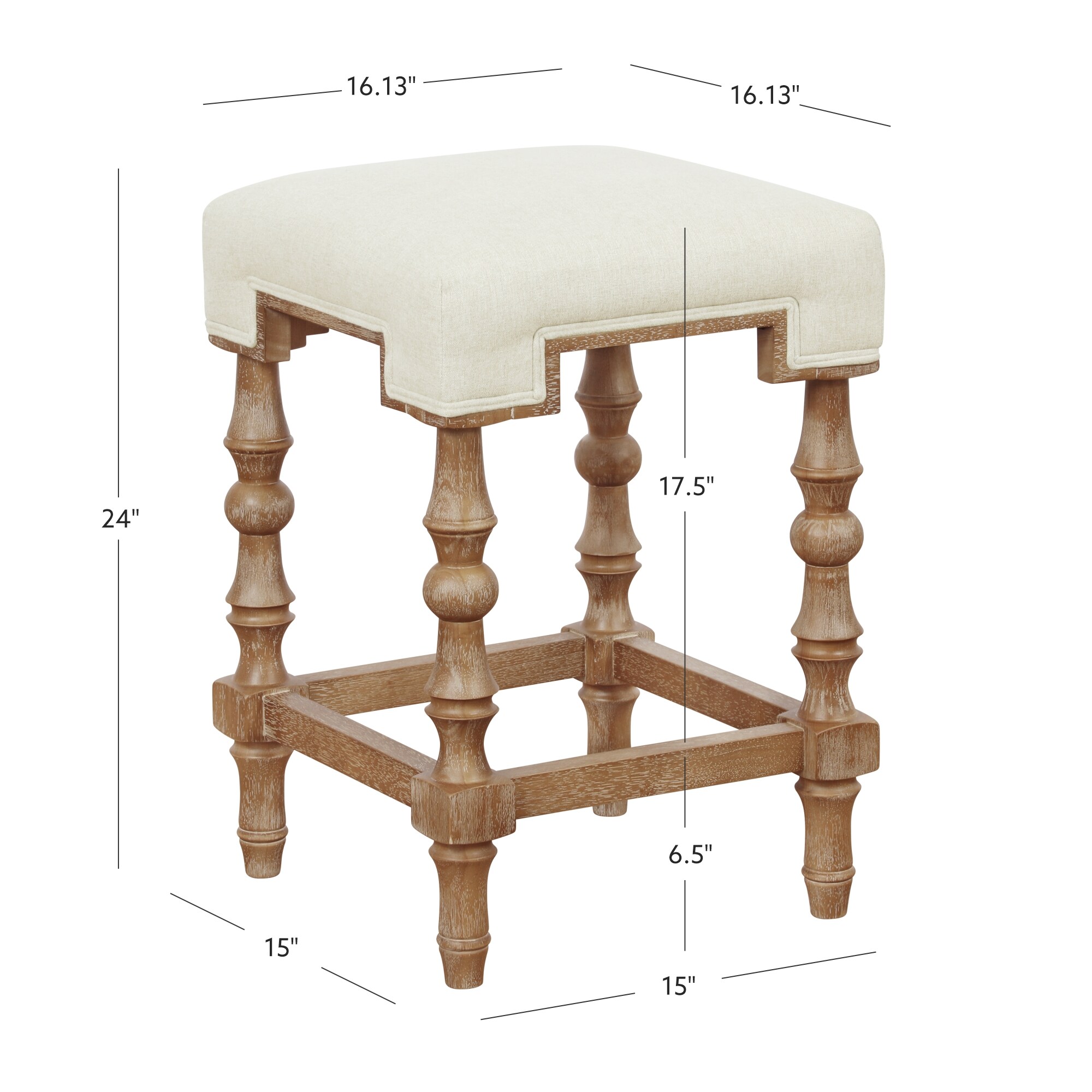 Linon CS104COB01U stools - View #3