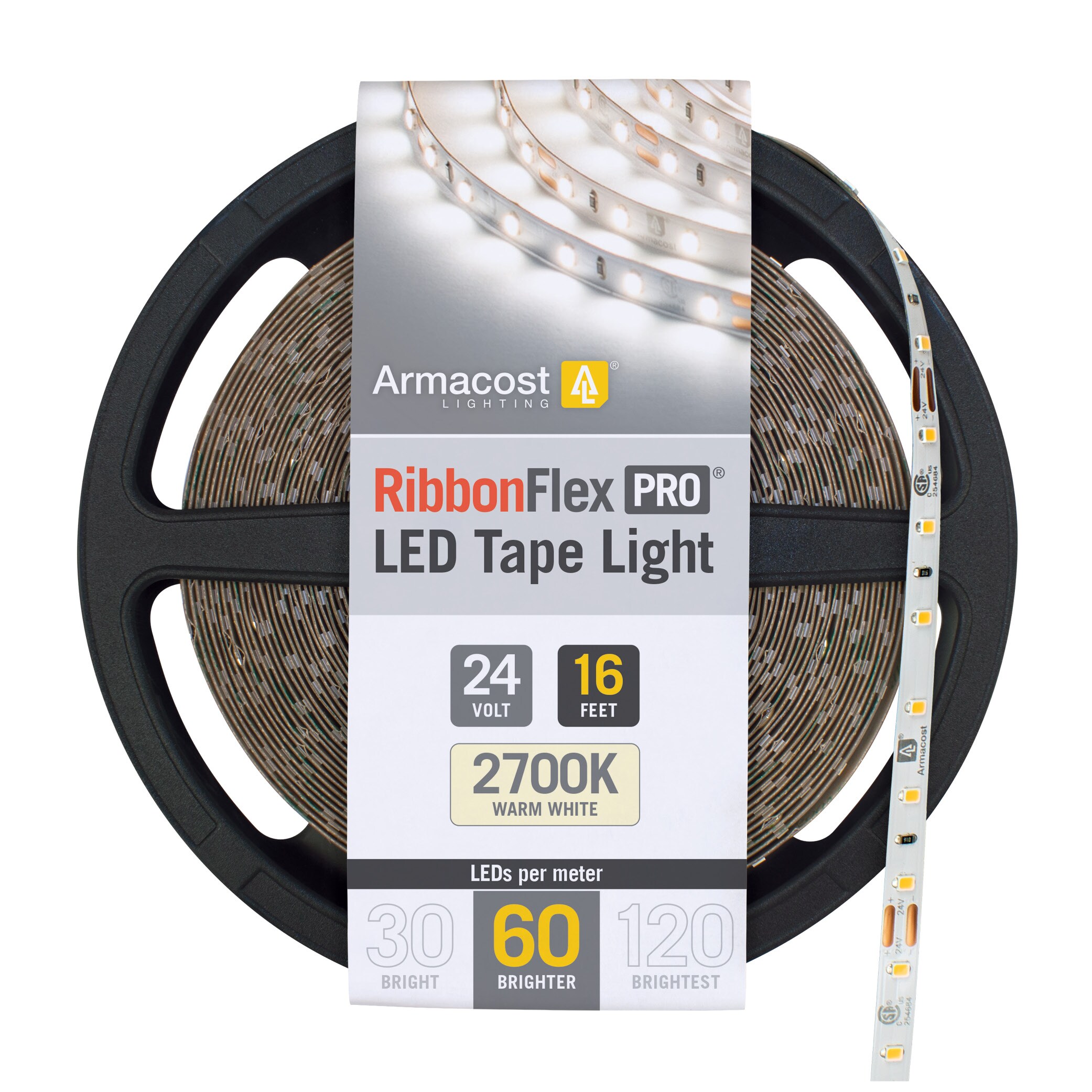 Armacost Lighting 135230 16.4-ft LED Warm White Tape Light