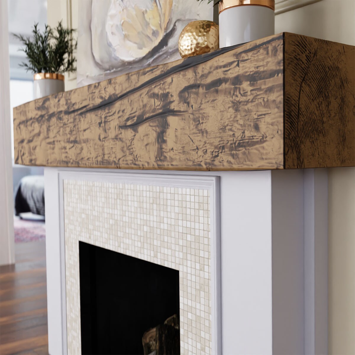 Ekena Millwork MANURW08X12X84NG Mantel-Shelves - View #7