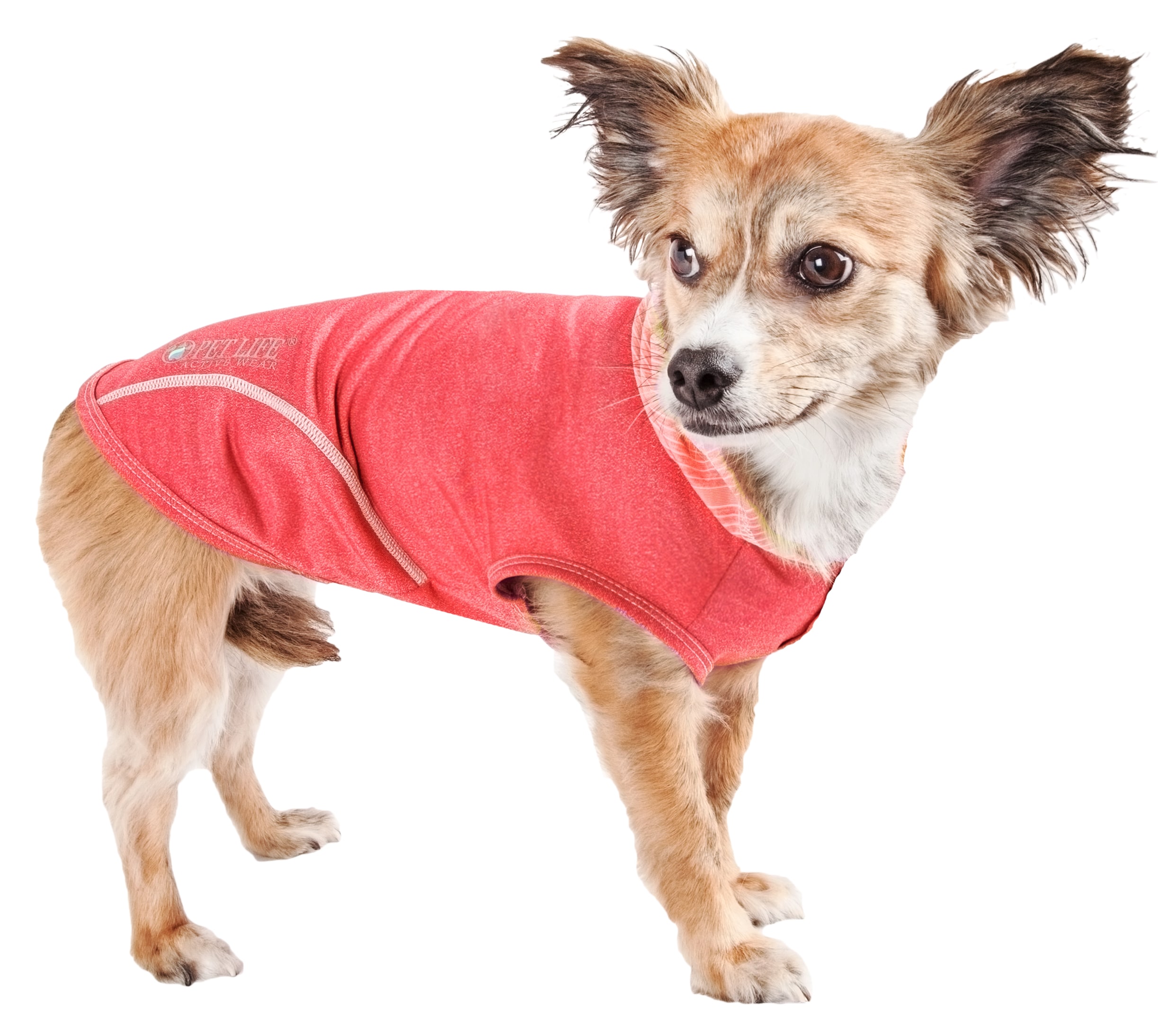 Pet Life HDHL1RDSM Red Dog/Cat Pet Hooded t-shirt Small
