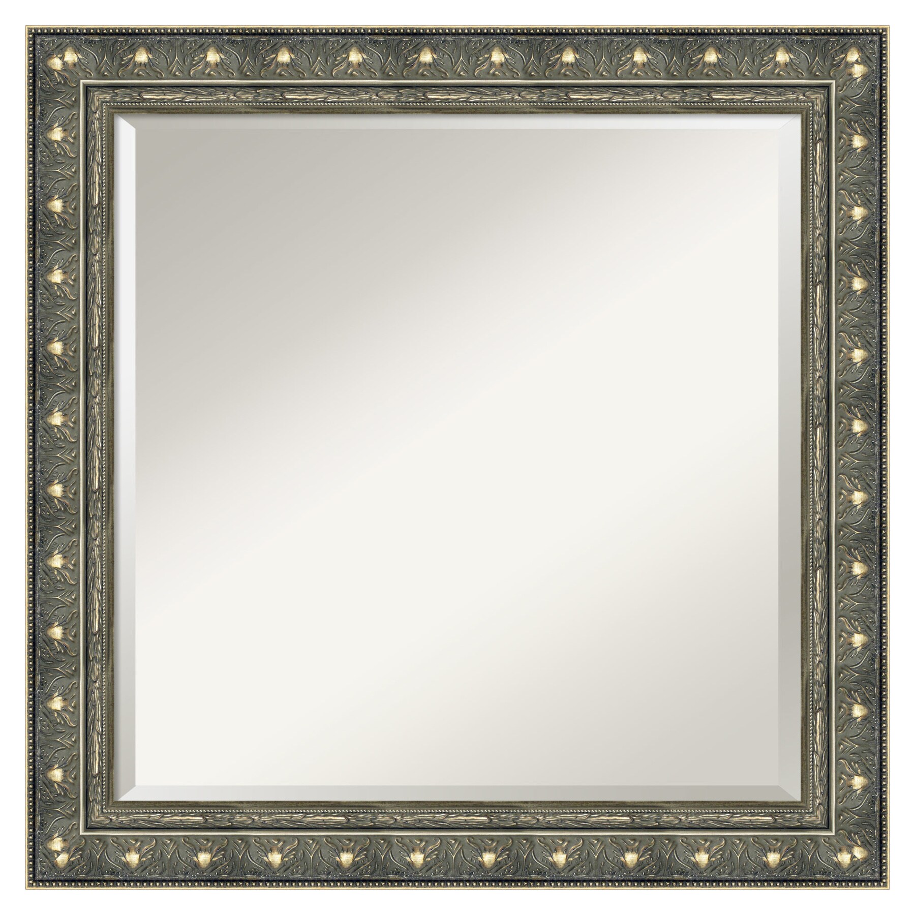Amanti Art DSW01484 Barcelona 24.34-in x 24.34-in Bathroom Vanity Mirror (Champagne)