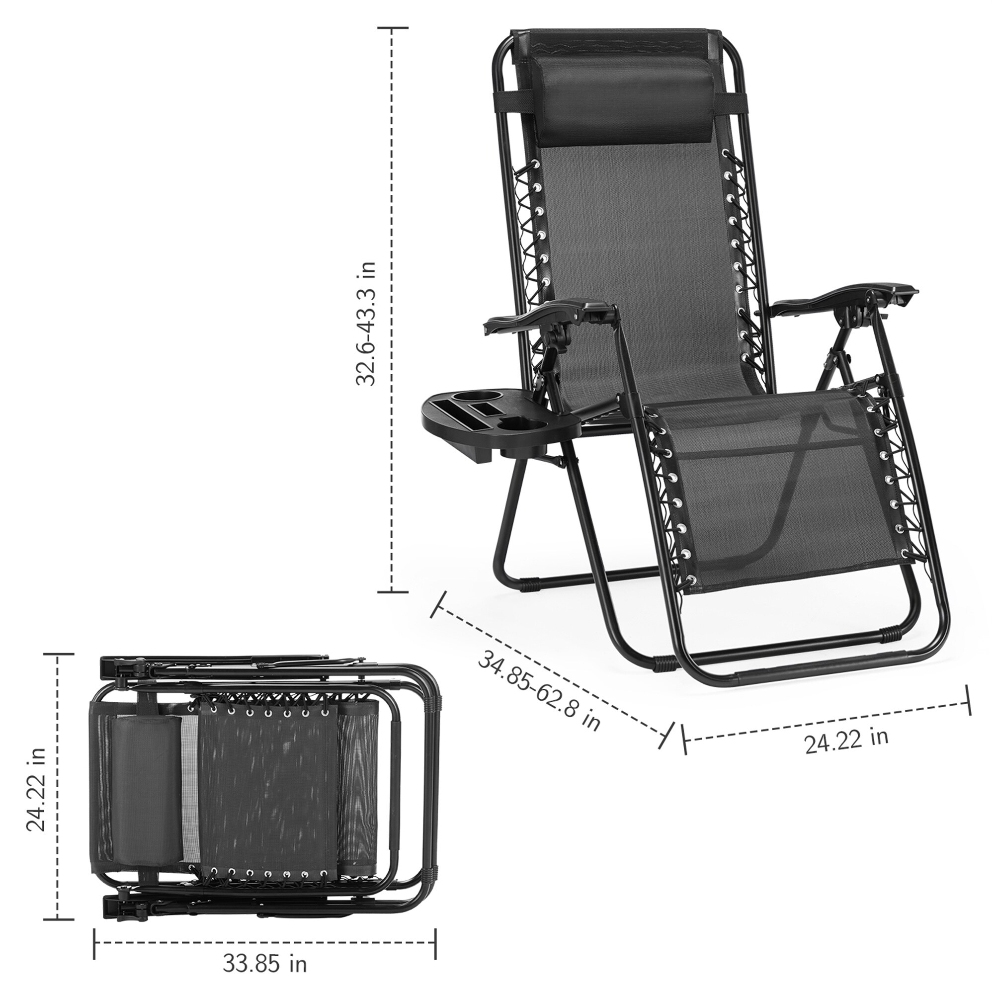 BABOOM BOM-11632GN-CO Beach-Camping-Chairs - View #2