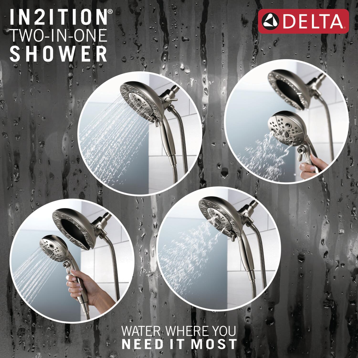 Delta 58480-KS-PR-PK Fixed-Showerhead - View #5