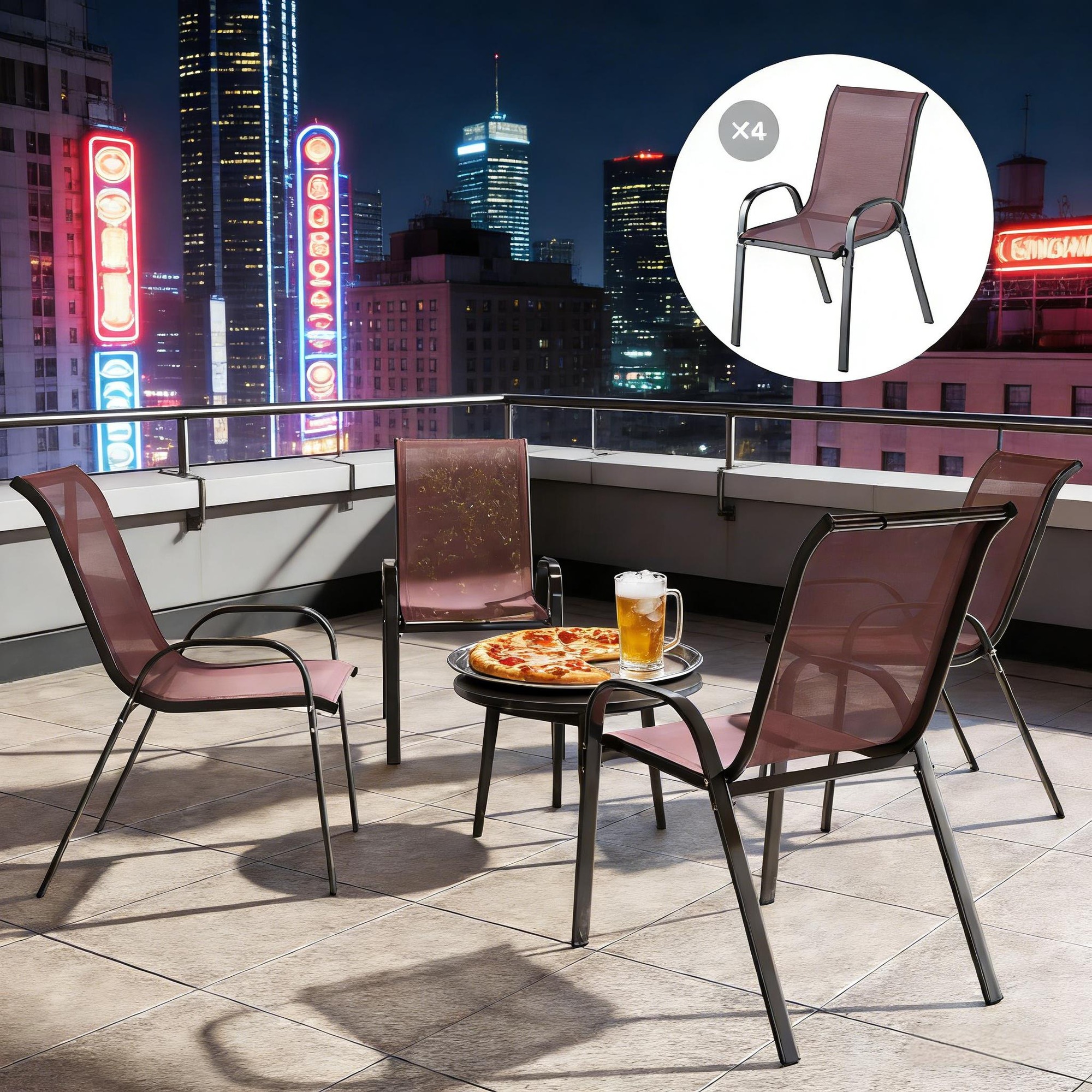 HyperDrop Cart W-T3971P444980 Patio-Chairs - View #3