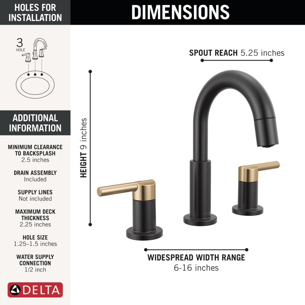 Delta 35749LF-GZPD Lavatory-Faucets - View #6