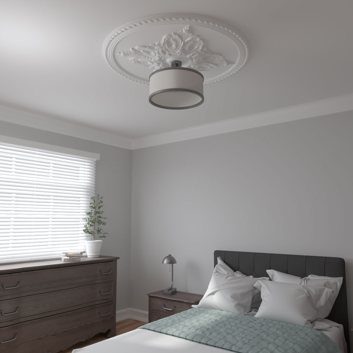 Ekena Millwork CM54MI Ceiling-Medallions - View #8
