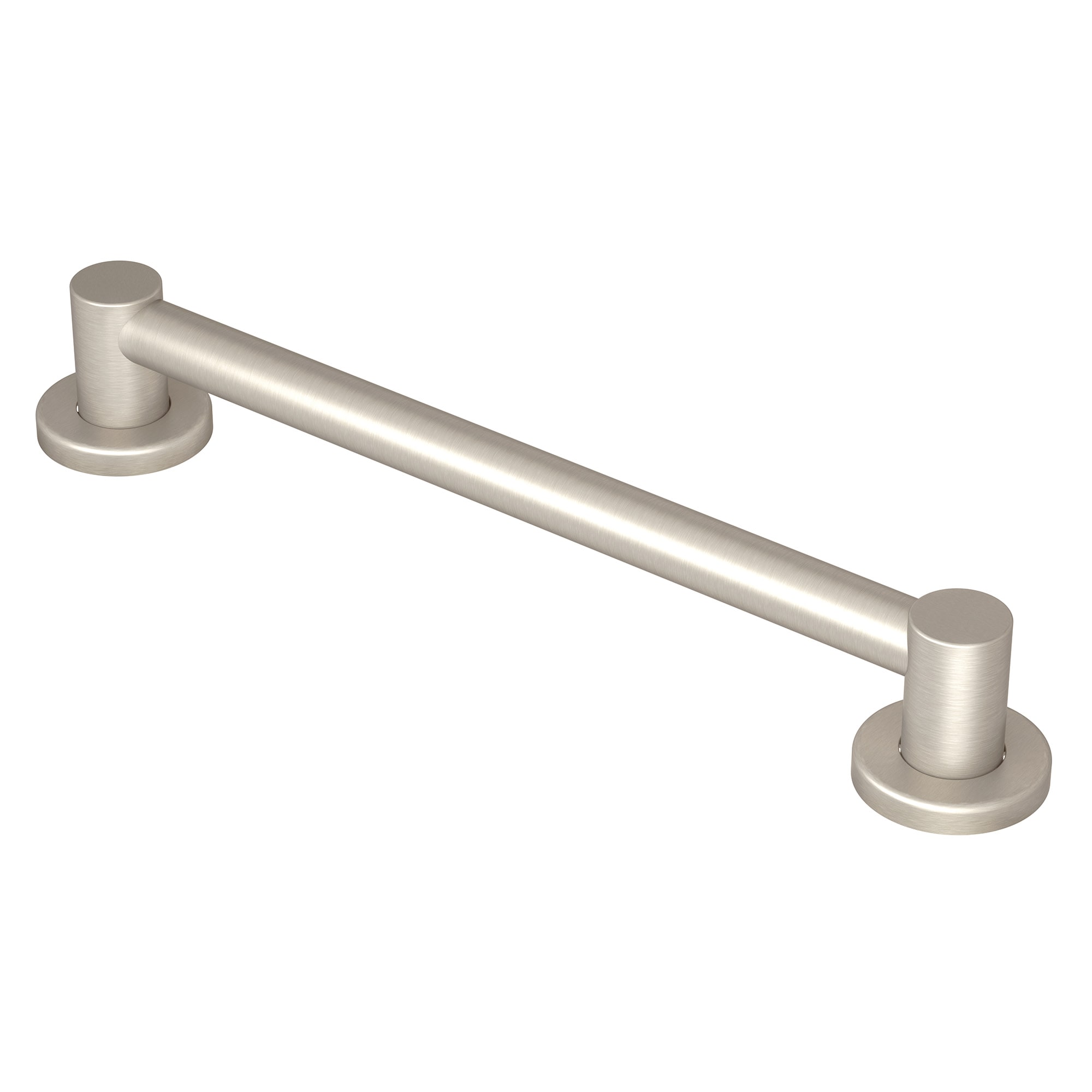 Moen YG0418BN 9-in Brushed Nickel Wall mount ADA Compliant Grab Bar ( 5-lb Weight Capacity )