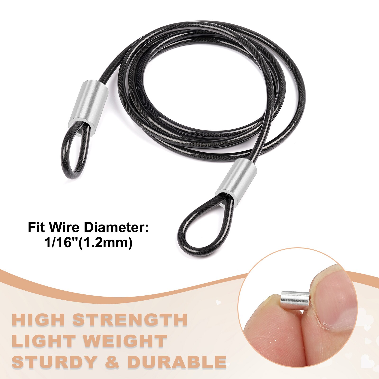 Unique Bargains S26042400UX5592 Chain-Cable-By-The-Foot - View #4