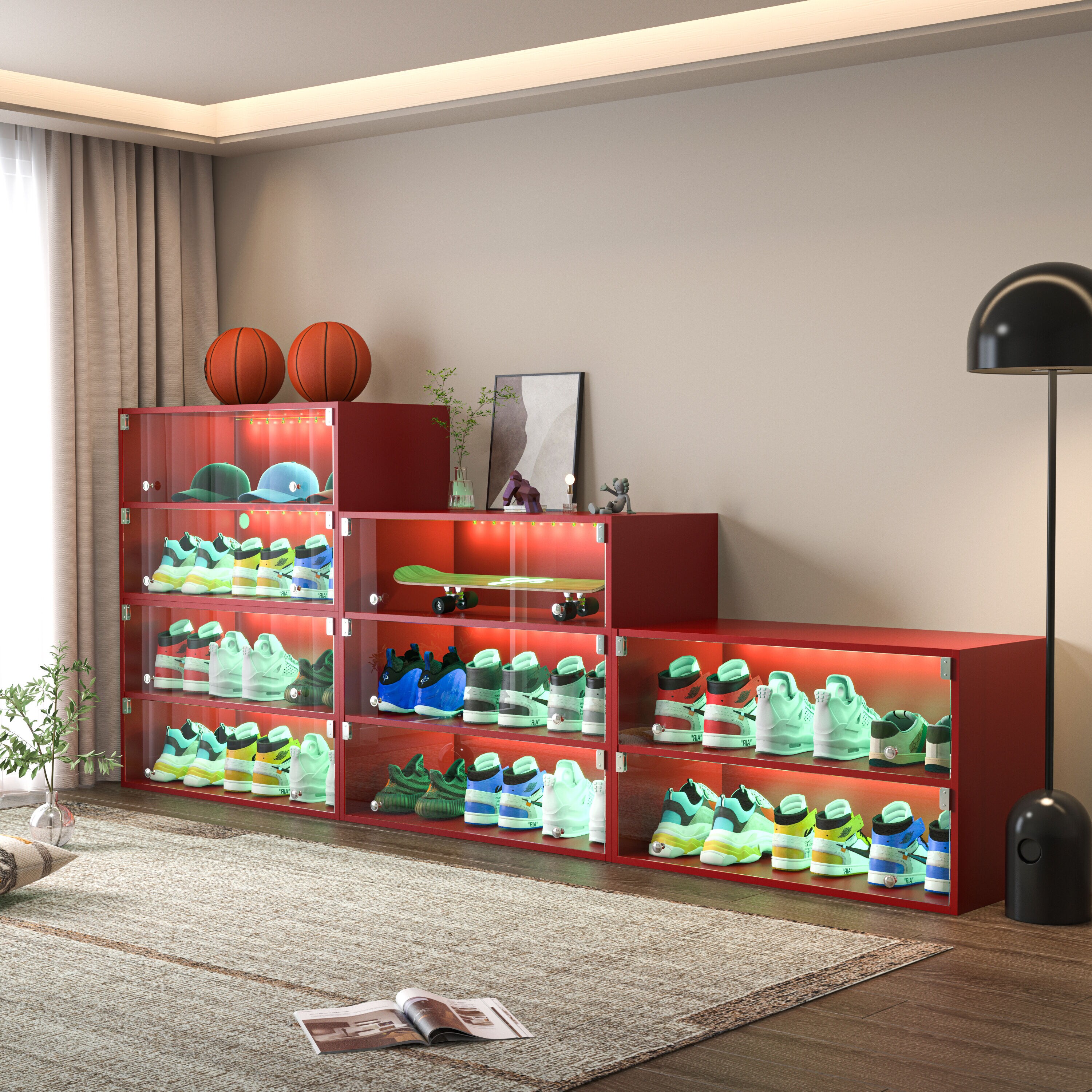 LOVMOR SF-M-W1320P183133 Utility-Storage-Cabinets - View #3