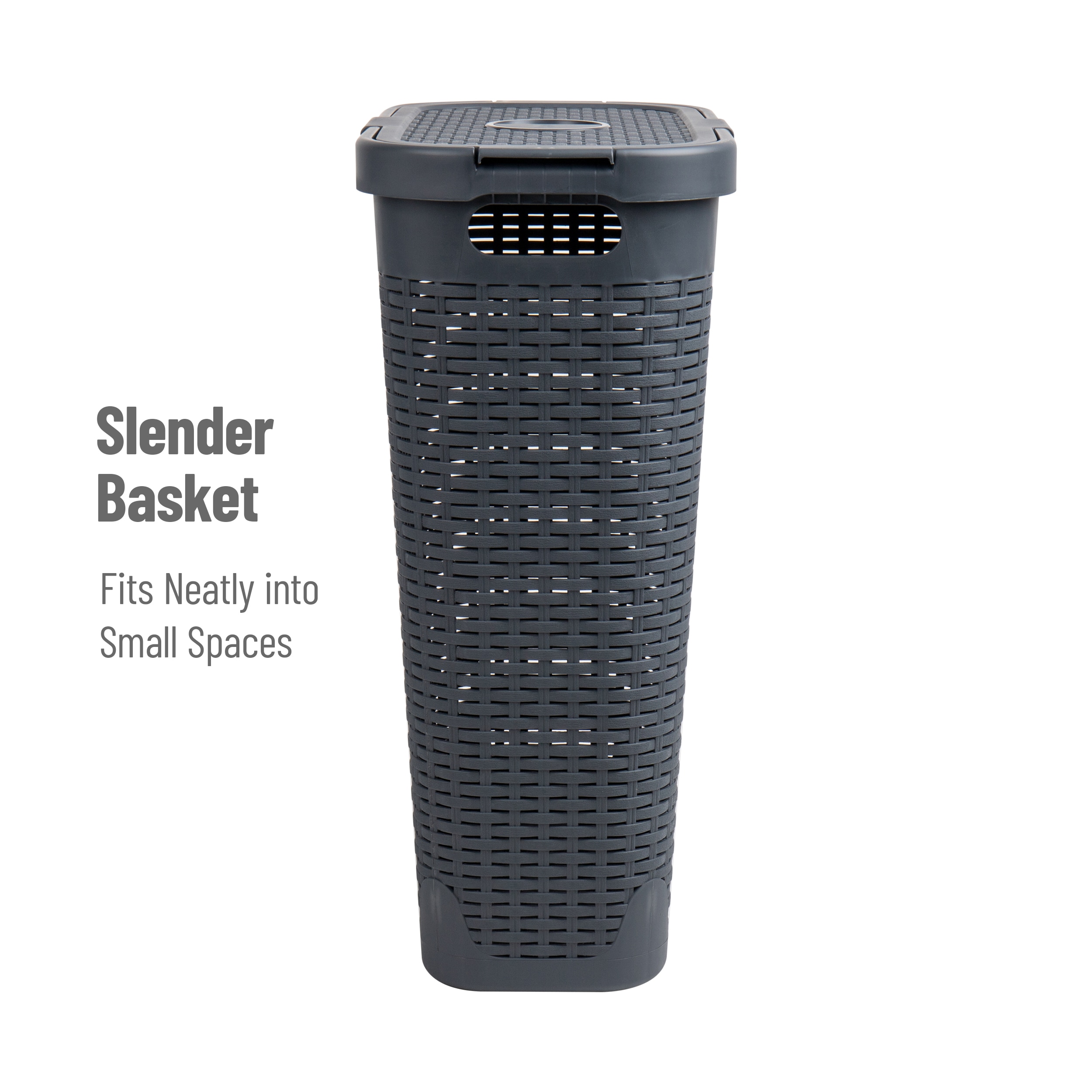 Mind Reader 6PK40HAMP-GRY Hamper-Baskets - View #6