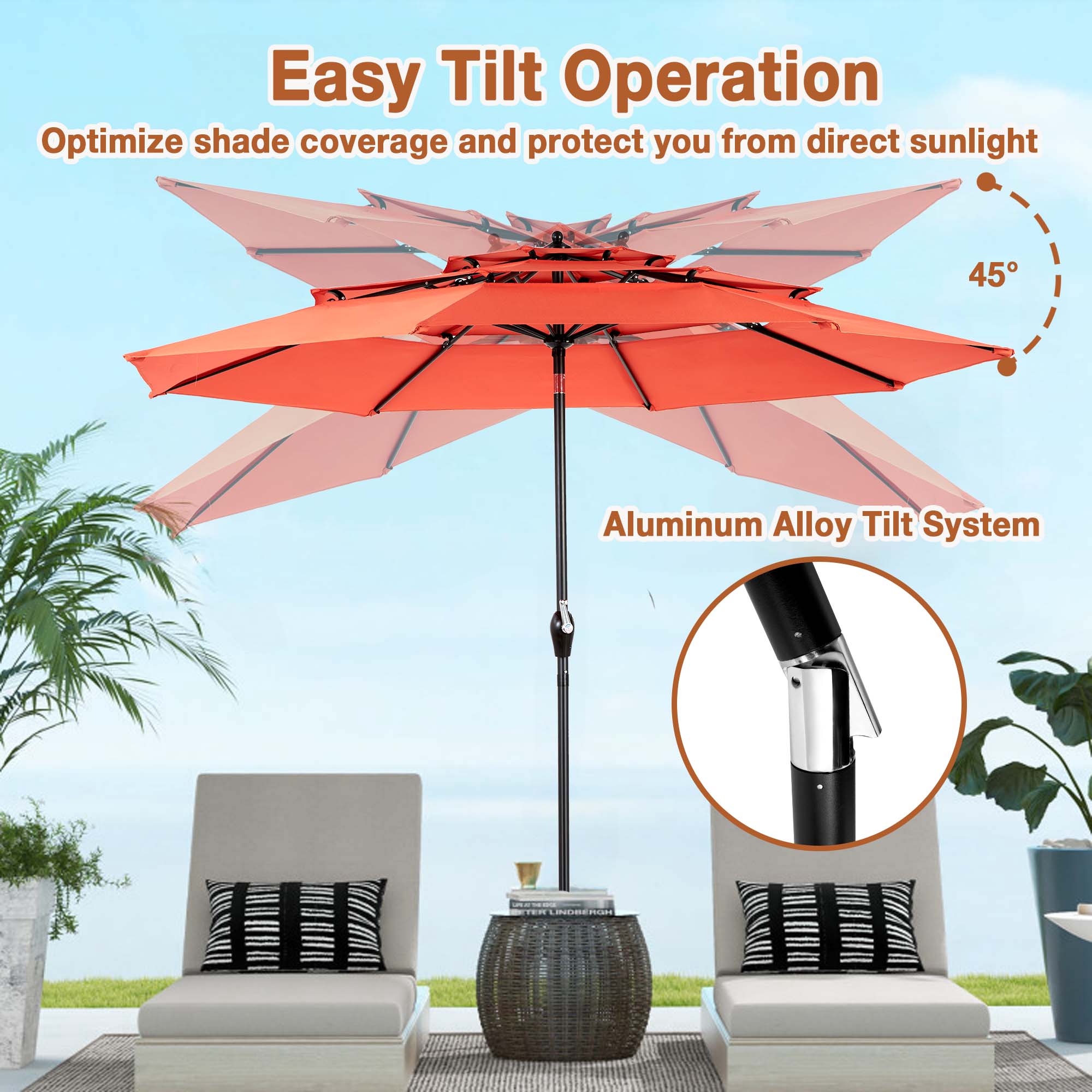 Fun Orange FUNHWCP92 Umbrellas-2 - View #5
