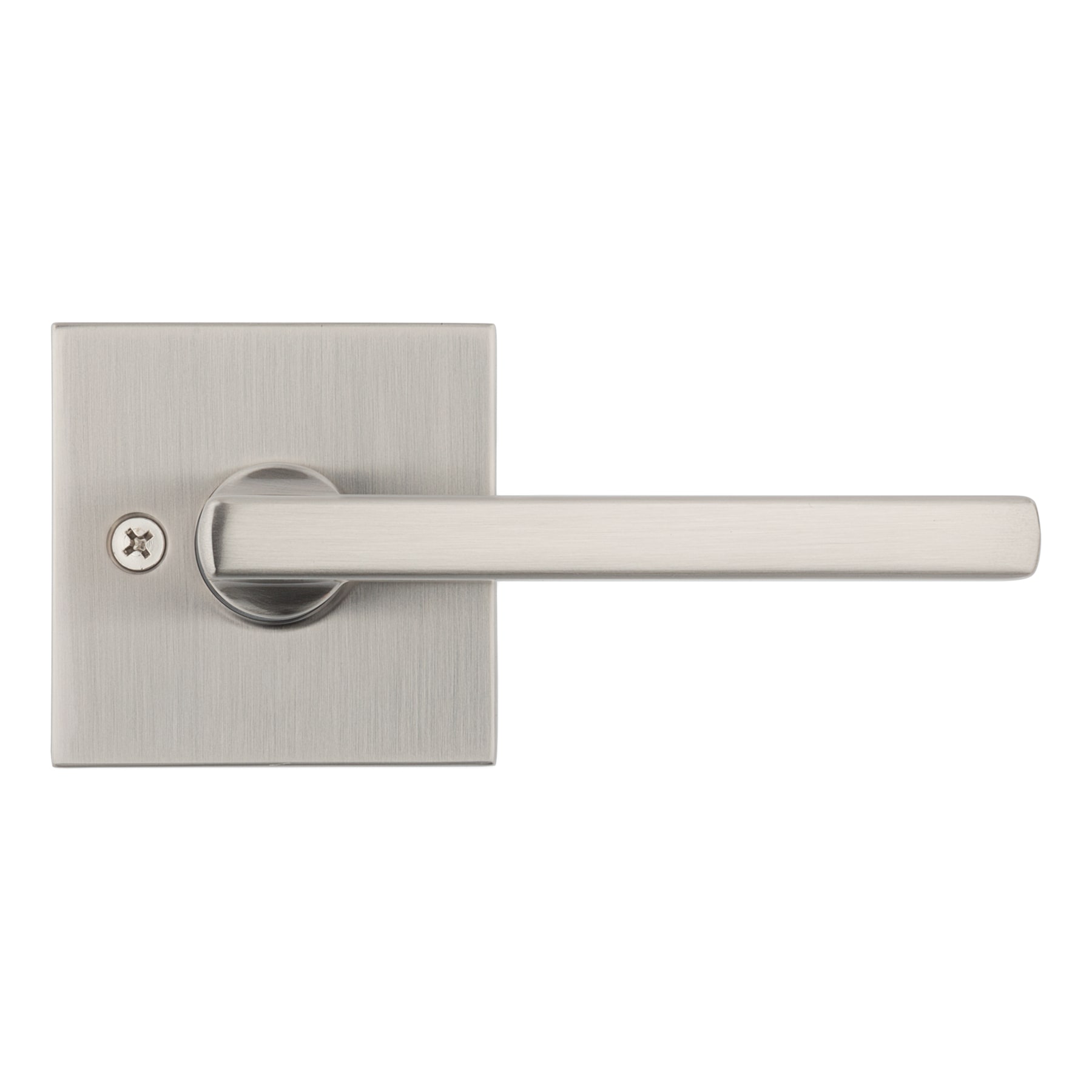 Kwikset Signature Series Halifax Satin Nickel Interior Dummy Door