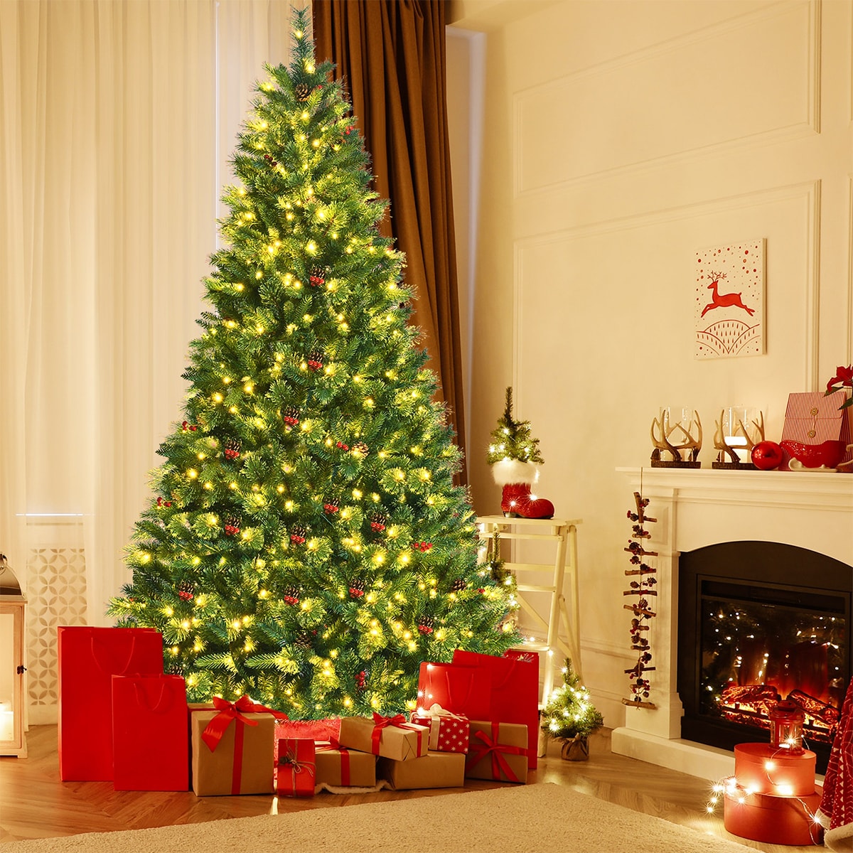 Forclover HYC-CM453 Artificial-Christmas-Trees - View #4