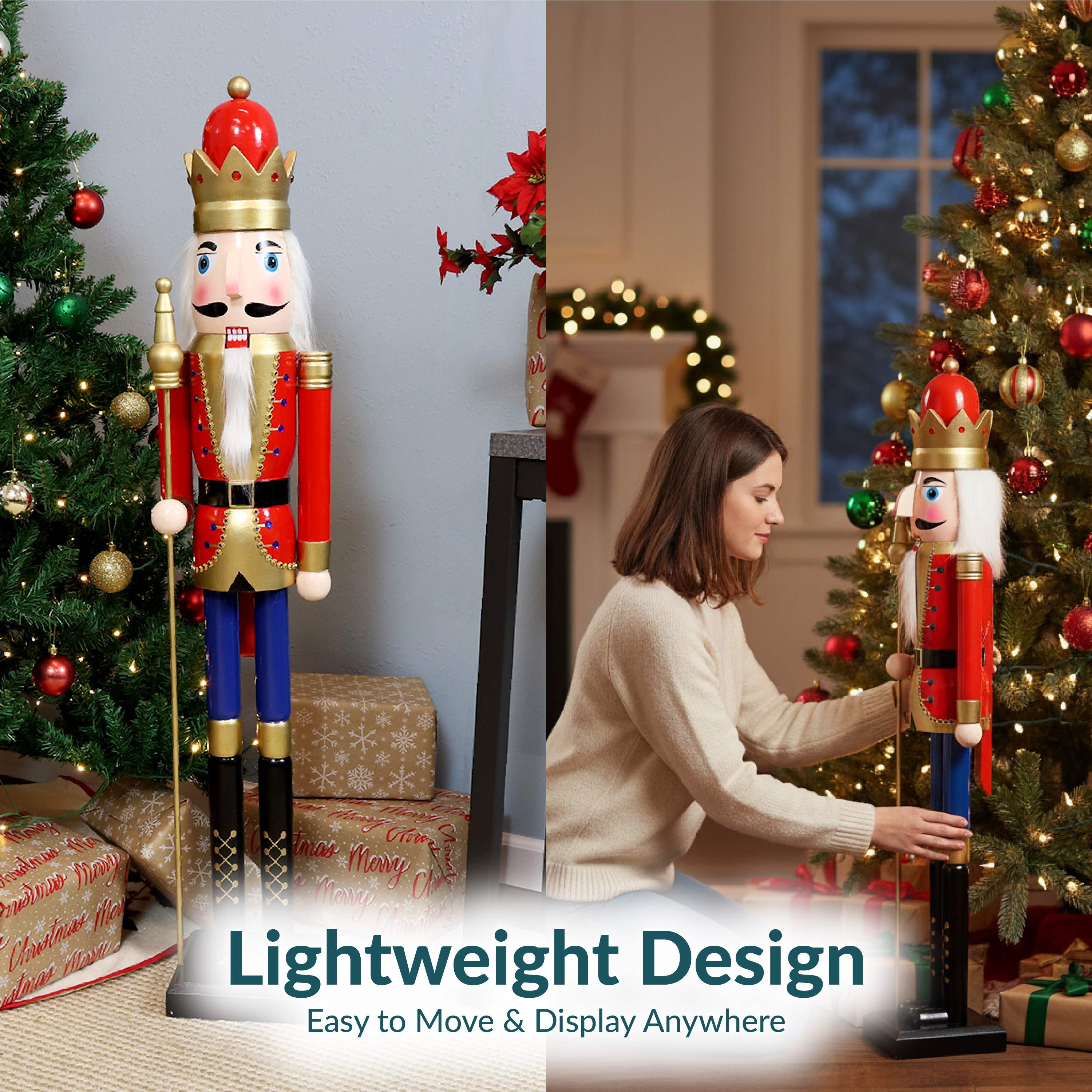 Sunnydaze Decor HB-206 Table-Christmas-Decorations - View #5