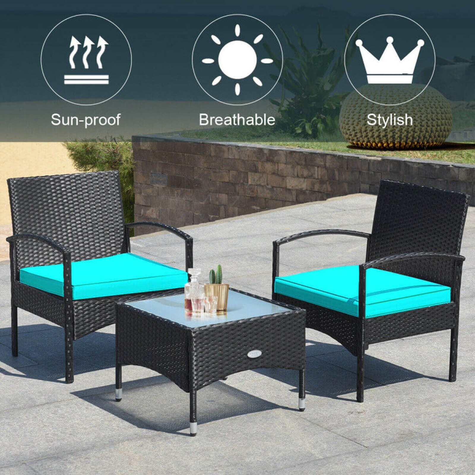 SUGIFT LW147SUGHY0747 Patio-Conversation-Sets - View #5