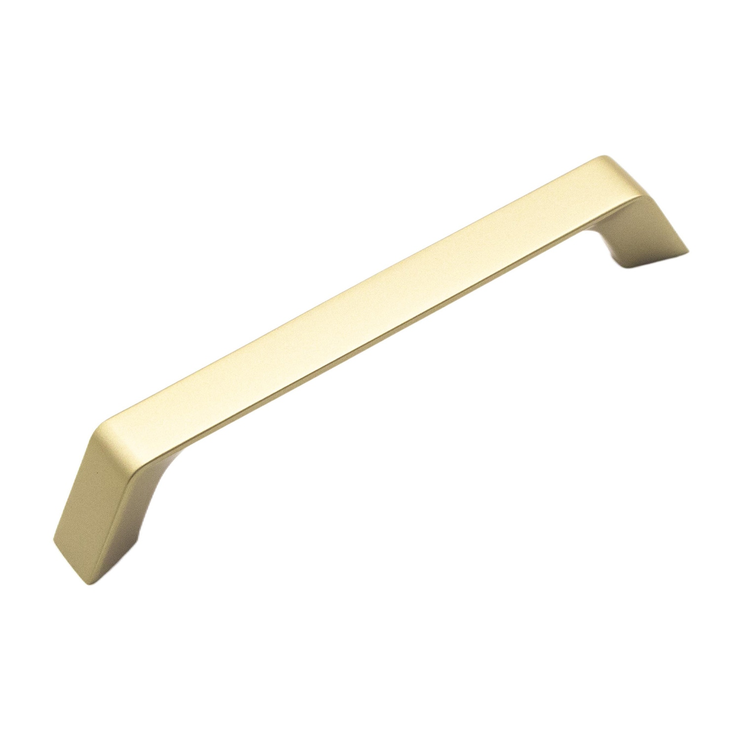 Hickory Hardware Heritage Designs Prism 6-5/16-in , 160mm Center to Center Brushed Golden Brass Arch Handle Drawer Pull 10 -Pack #R080334BBX-10G