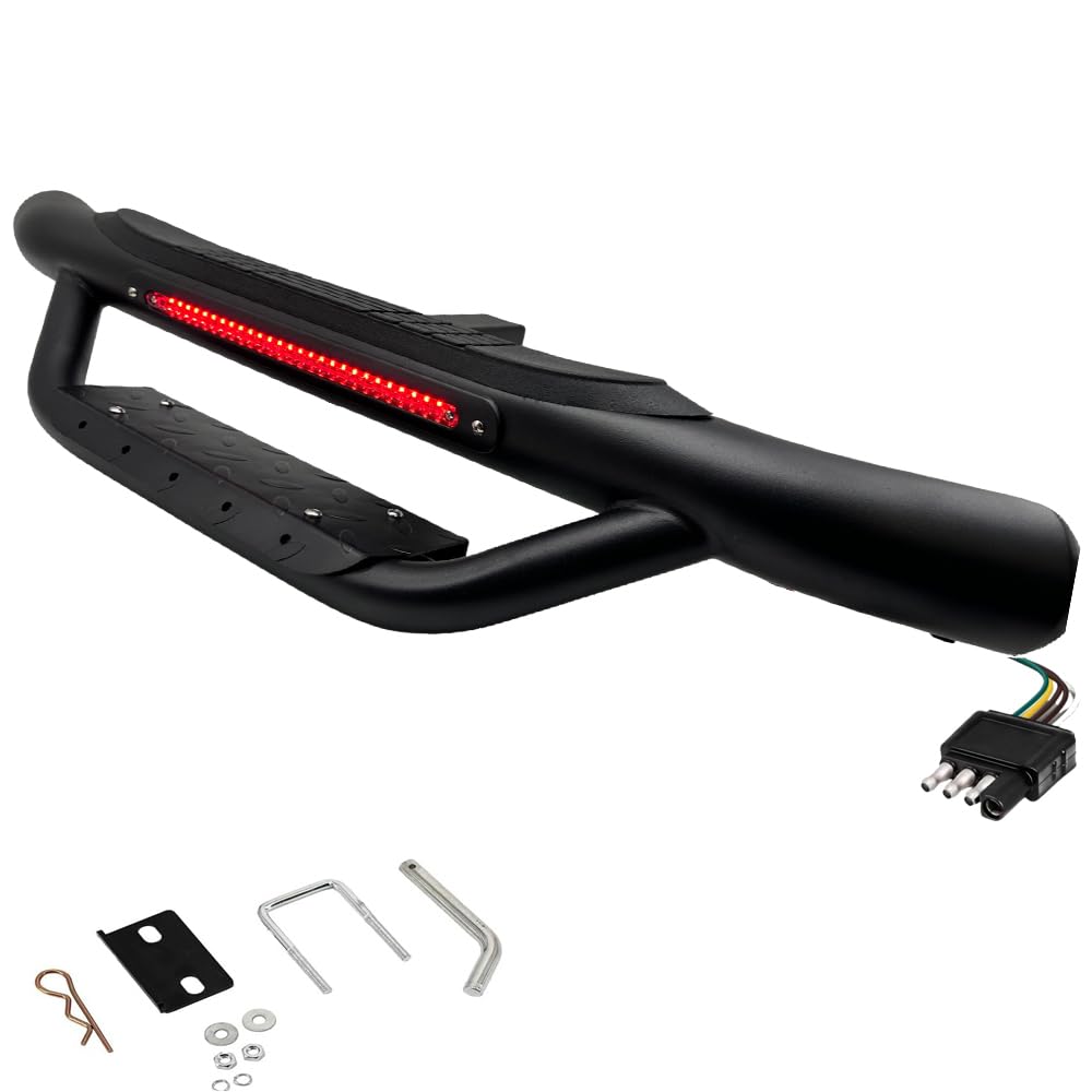 Cobra-Tek - Cobra-Tek CBK-HS-007L-BK hitch step. Fits 2-in receivers on trucks, SUVs, and Jeeps. ...
